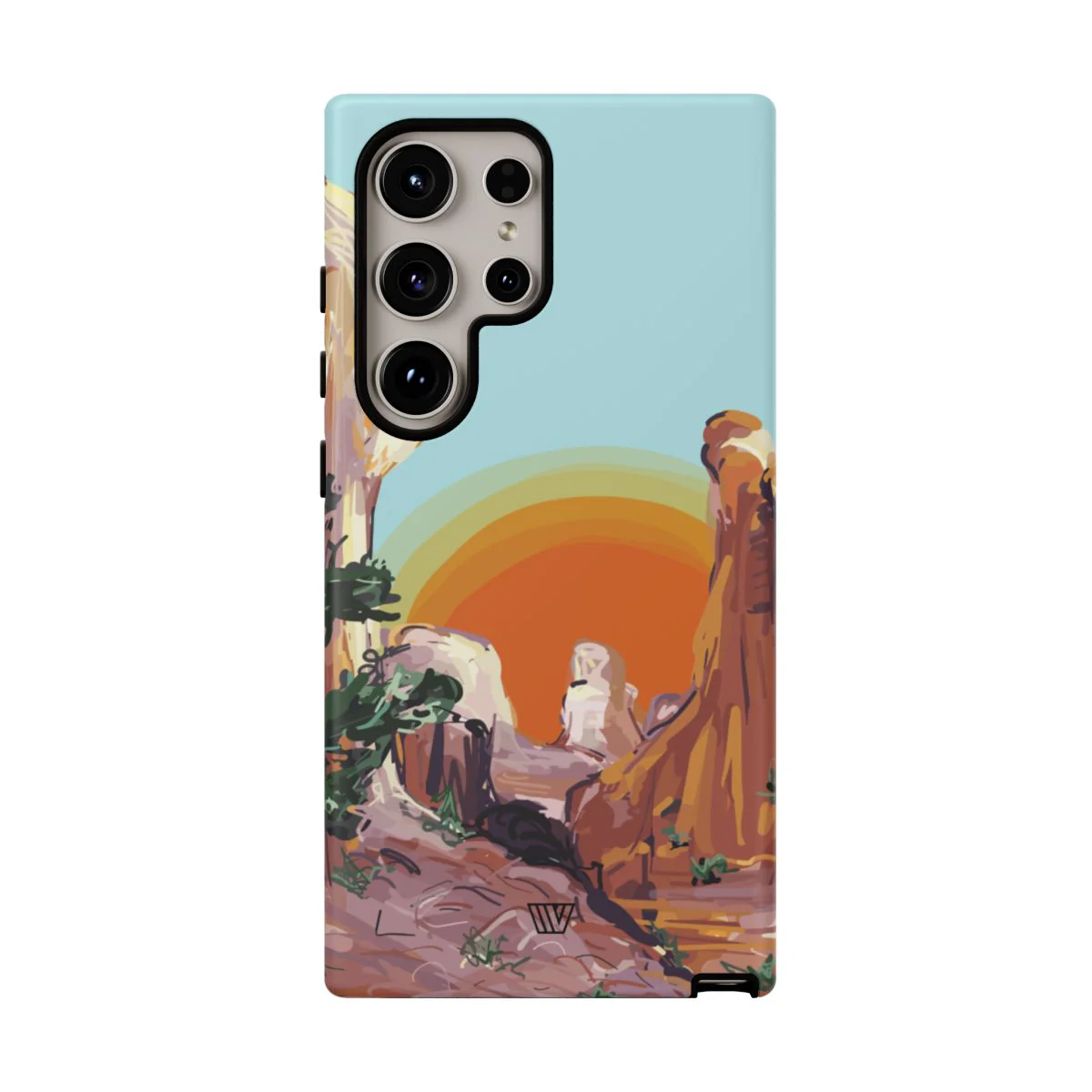 DESERT SUNRISE | TROVVVE X EARTH FORMATIONS Tough Phone Case - Image 77