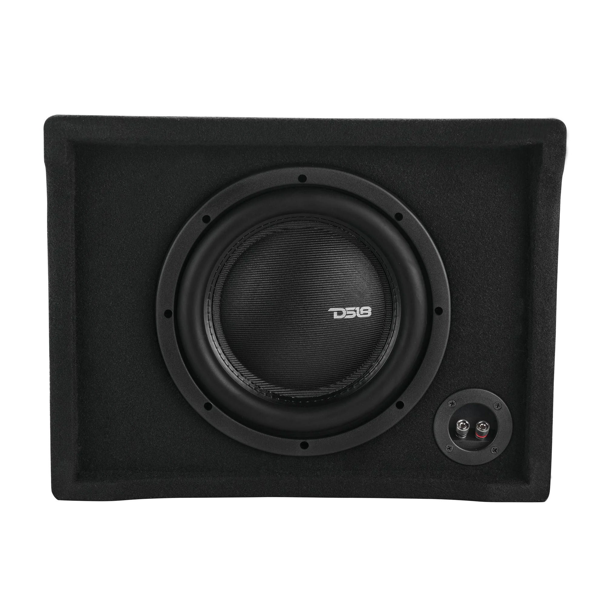 DFPU Under Seat 10” Shallow Subwoofer Enclosure | Sealed, Loaded, 600W RMS @ 2 Ohm - Image 4