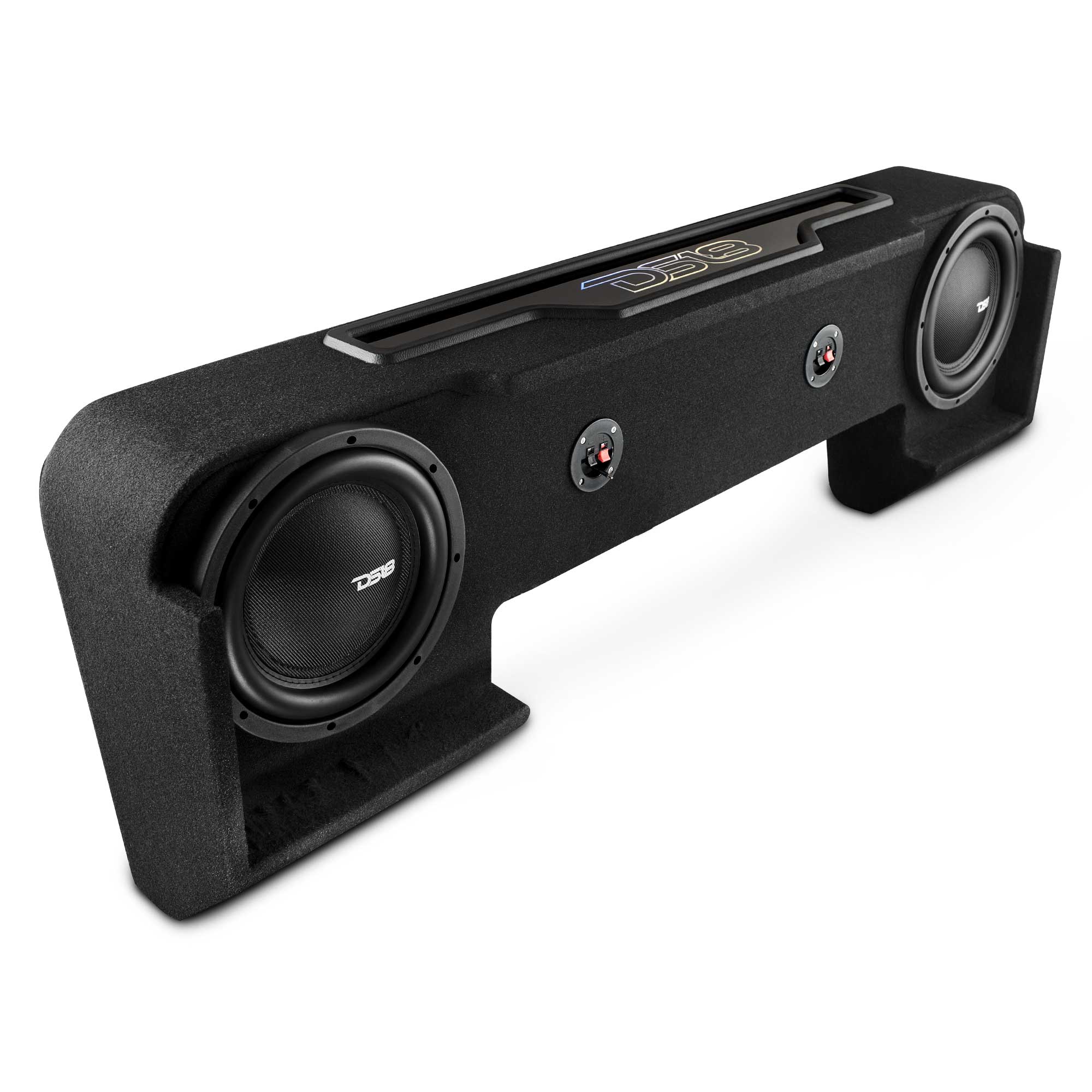 Dodge Ram Down Firing Subwoofer Enclosure with Dream LED Light, Amplifier and Wiring Kit - Image 2