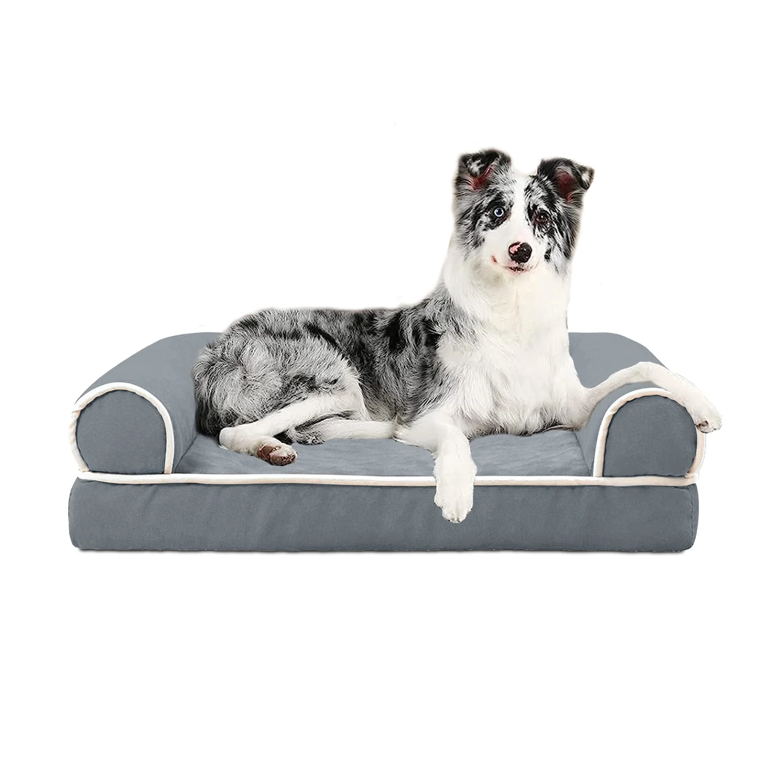 Dog Bed Pet Bed Sofa Dog Couch Pet Cushion Carpet Mattress with Washable and Removable Cover for Medium Large Dogs - Image 5