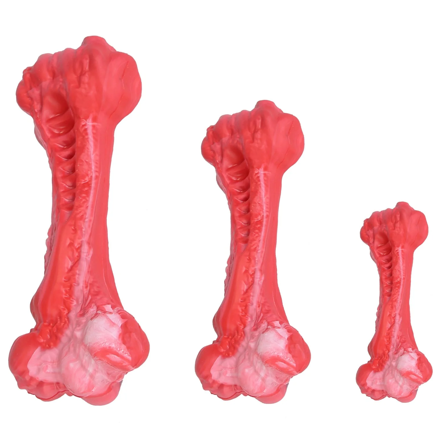 Dog Chew Toy Dog Teething Toy Dog Chew Bone with Beef Flavor Suitable for Aggressive Chewers Small Medium Large Dogs - Image 3