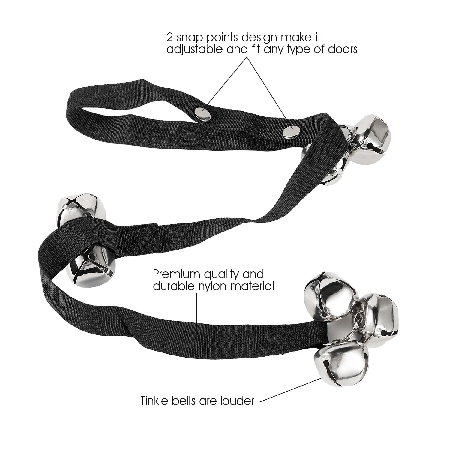 Dog Doorbells Adjustable Pet Doorbells - Image 6