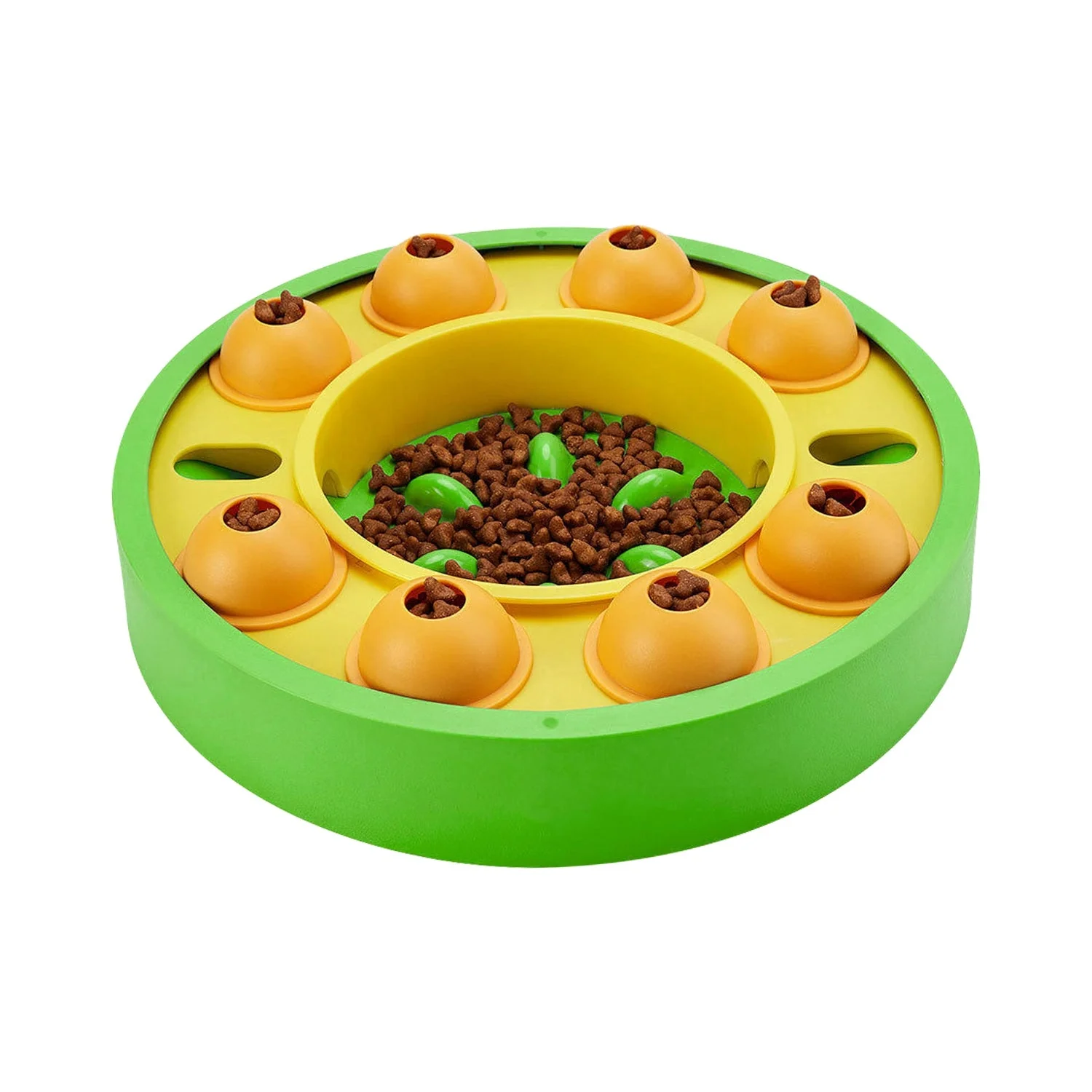 Dog Puzzle Food Feeder Slow Feeding Bowl Interactive Toy Dog Treat Dispensing Toy for IQ Training Mental Enrichment For Small Medium Large Dog Cat - Image 4