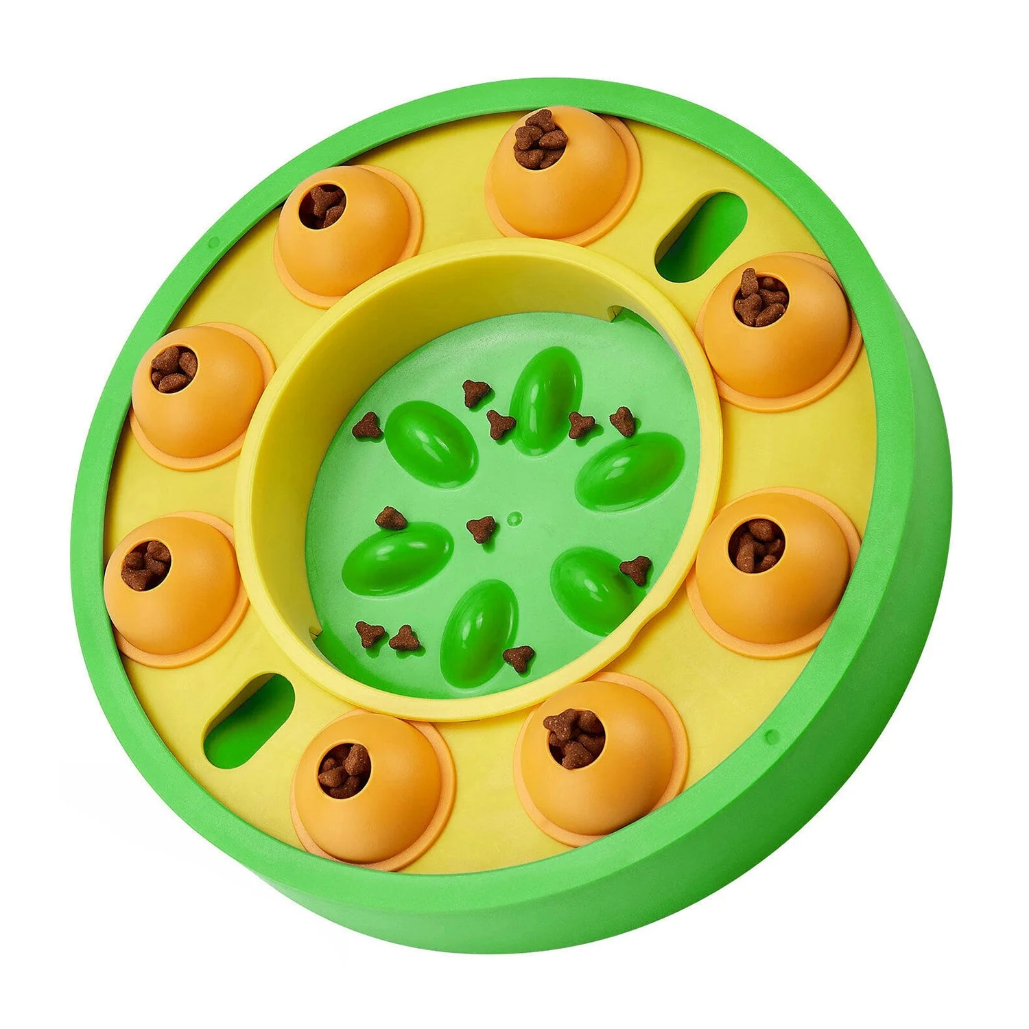Dog Puzzle Food Feeder Slow Feeding Bowl Interactive Toy Dog Treat Dispensing Toy for IQ Training Mental Enrichment For Small Medium Large Dog Cat - Image 5
