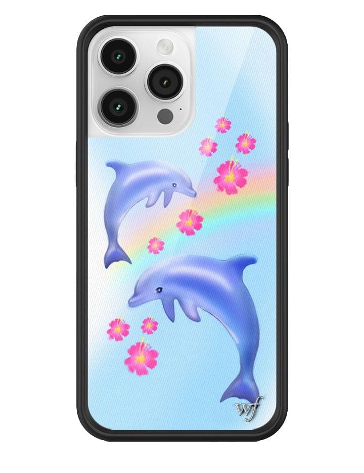 Dolphin Love iPhone Case - Image 3