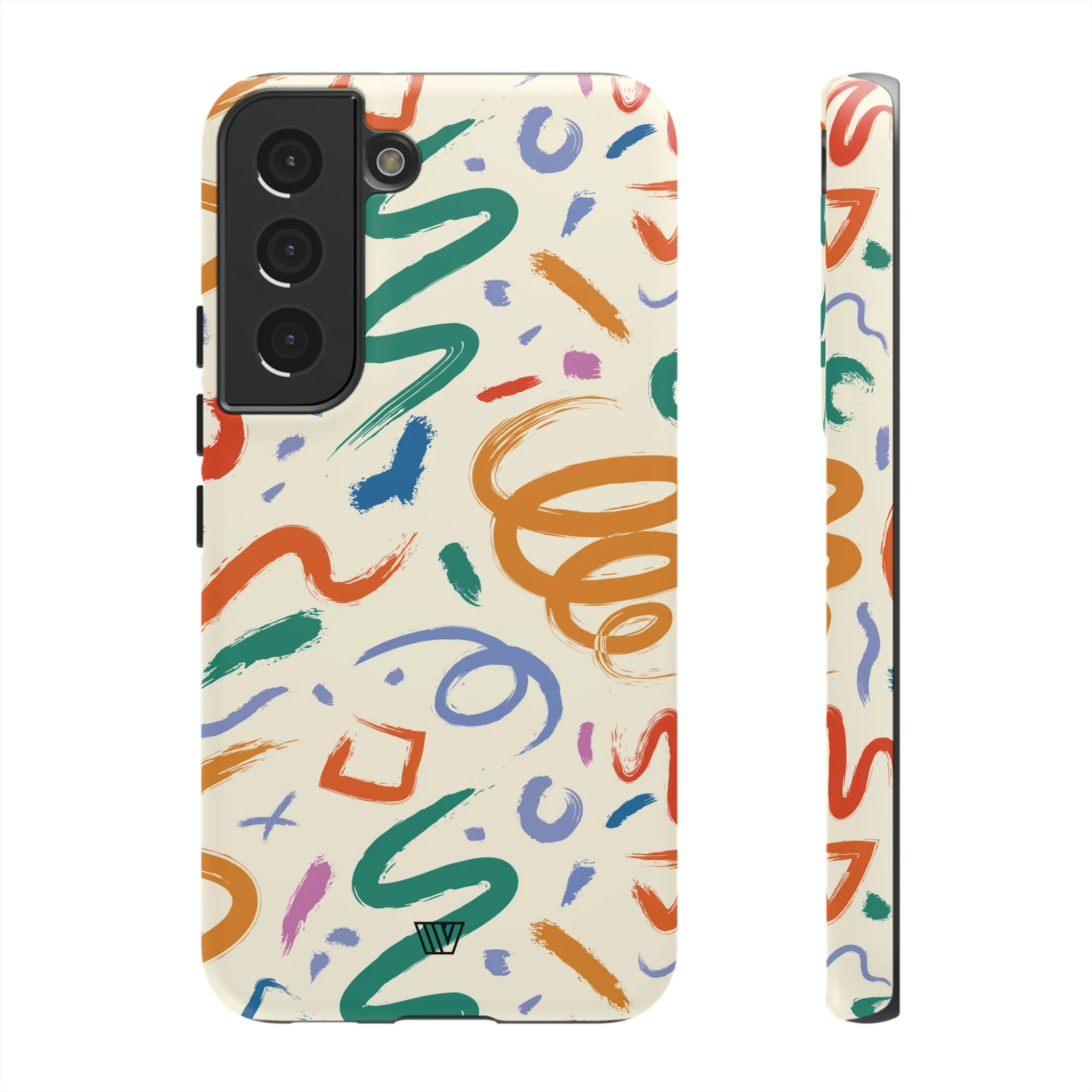 DOODLE BRUSH STROKES | Tough Phone Case - Image 36