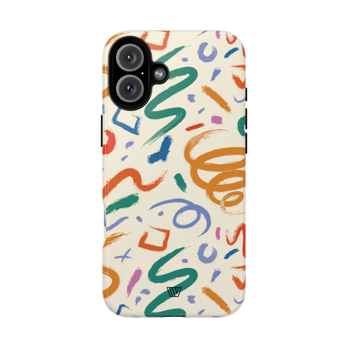 DOODLE BRUSH STROKES | Tough Phone Case - Image 69