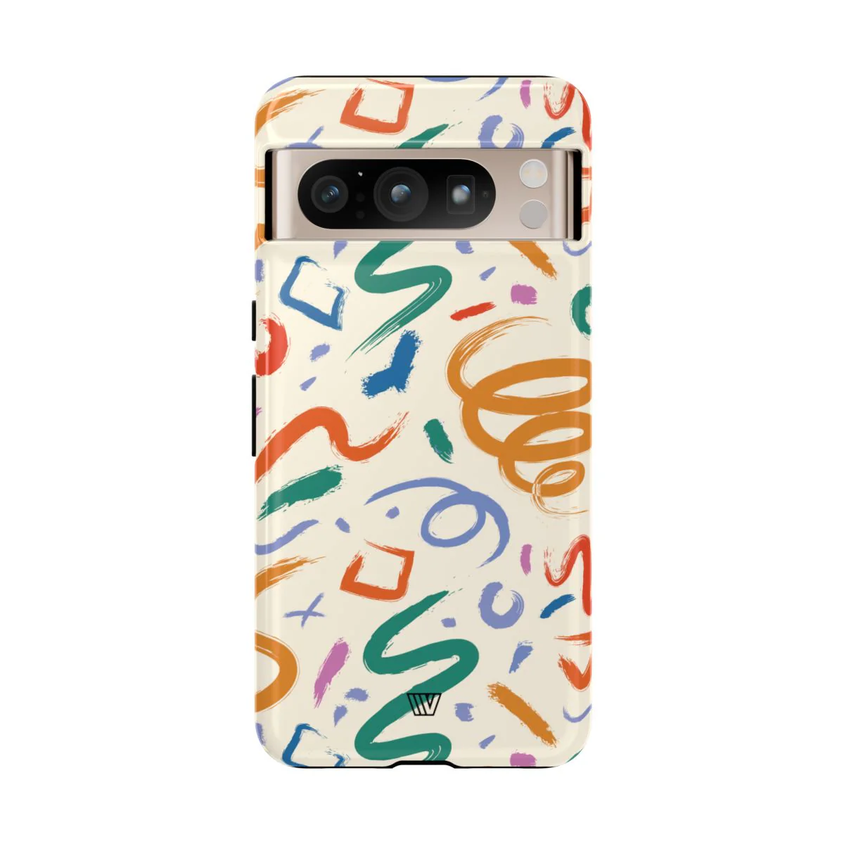 DOODLE BRUSH STROKES | Tough Phone Case - Image 73