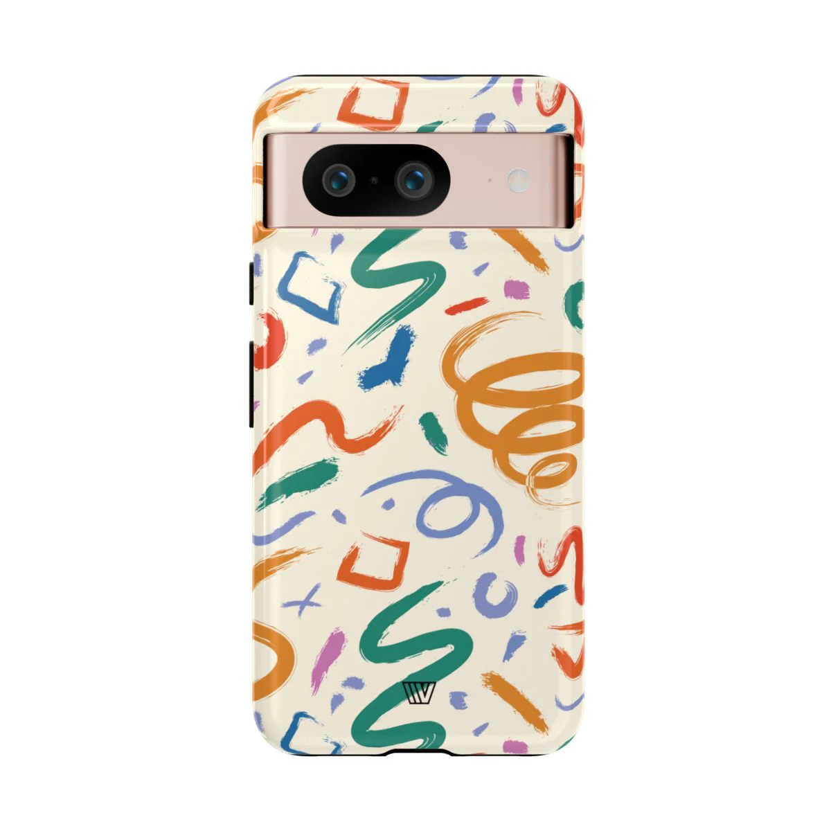 DOODLE BRUSH STROKES | Tough Phone Case - Image 75