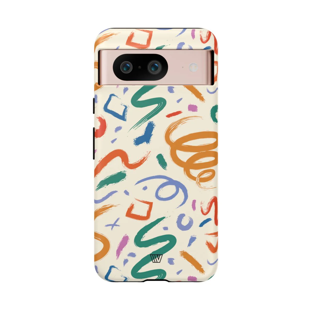DOODLE BRUSH STROKES | Tough Phone Case - Image 76