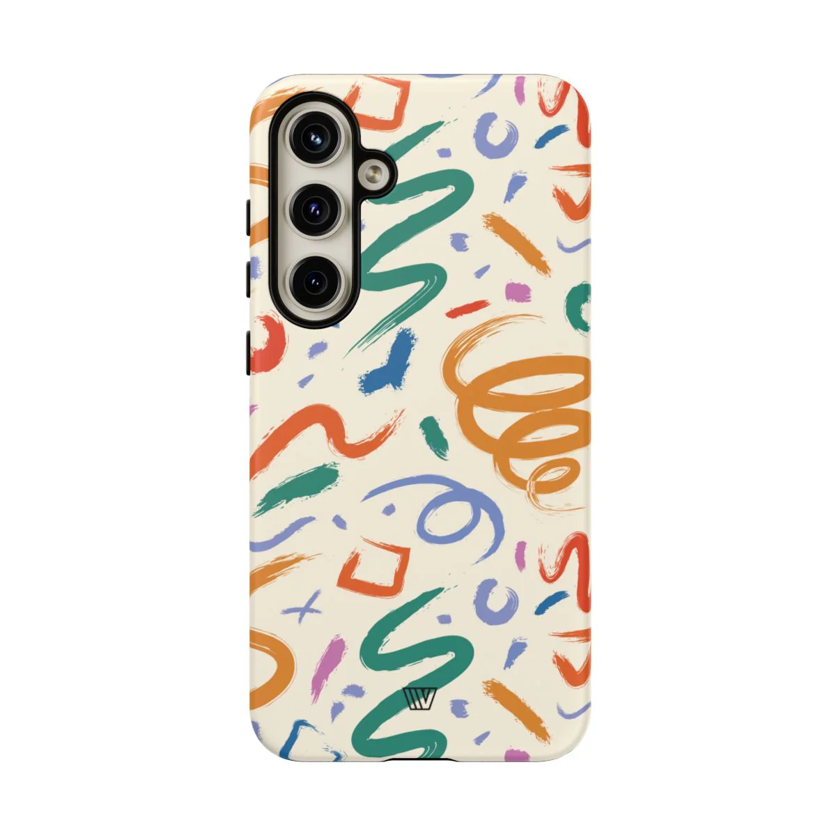 DOODLE BRUSH STROKES | Tough Phone Case - Image 80