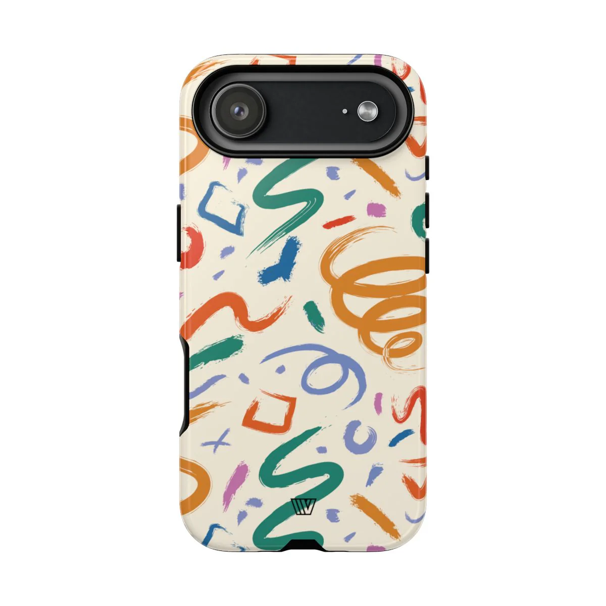 DOODLE BRUSH STROKES | Tough Phone Case - Image 86