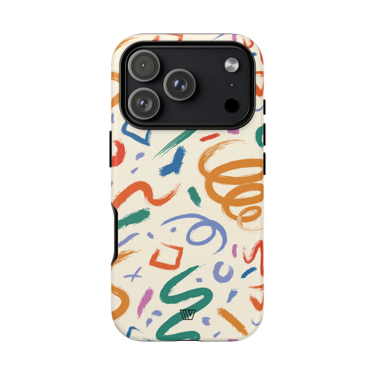 DOODLE BRUSH STROKES | Tough Phone Case - Image 89