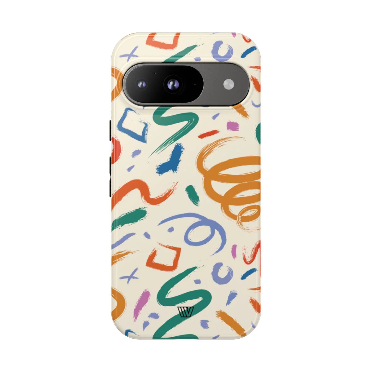DOODLE BRUSH STROKES | Tough Phone Case - Image 92