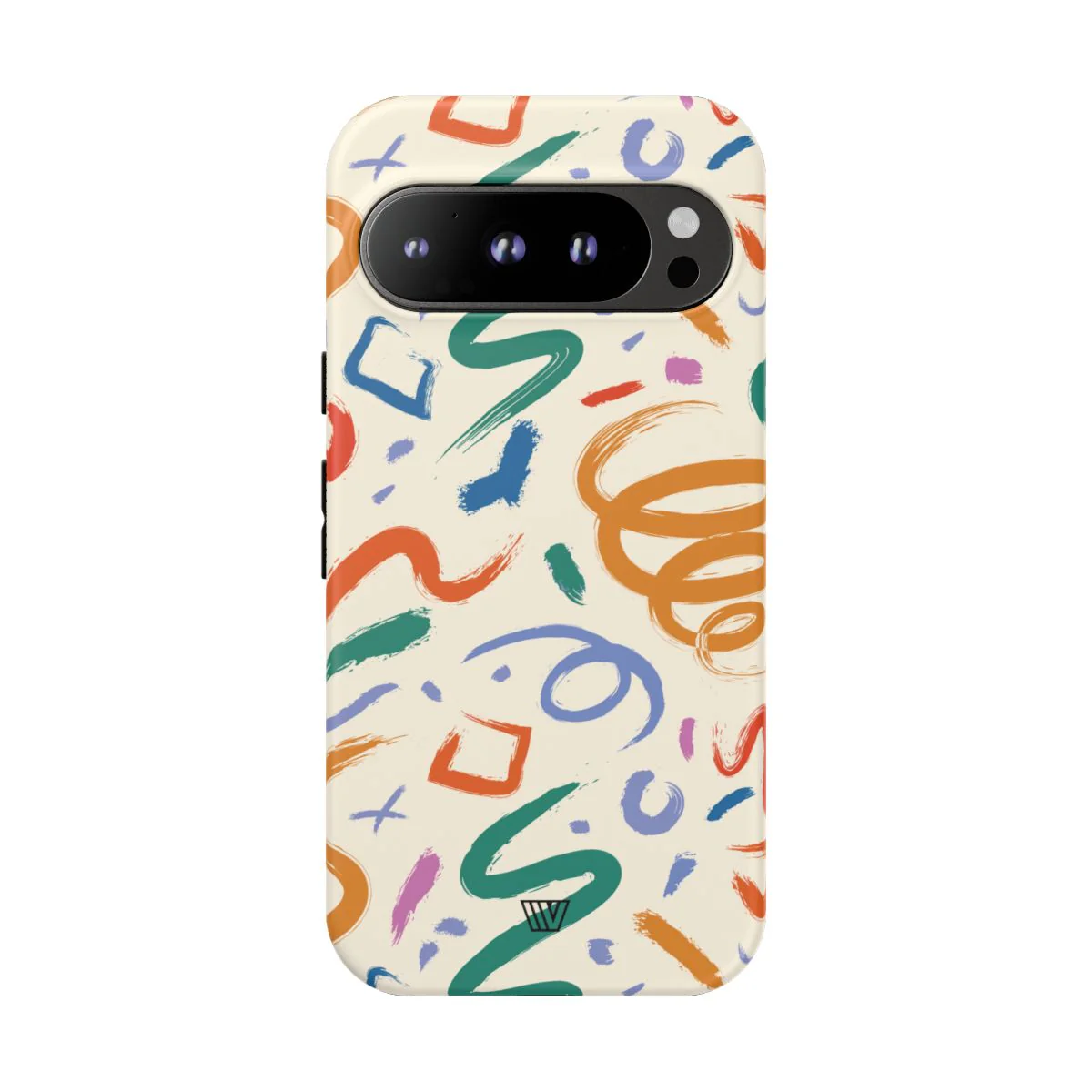 DOODLE BRUSH STROKES | Tough Phone Case - Image 95