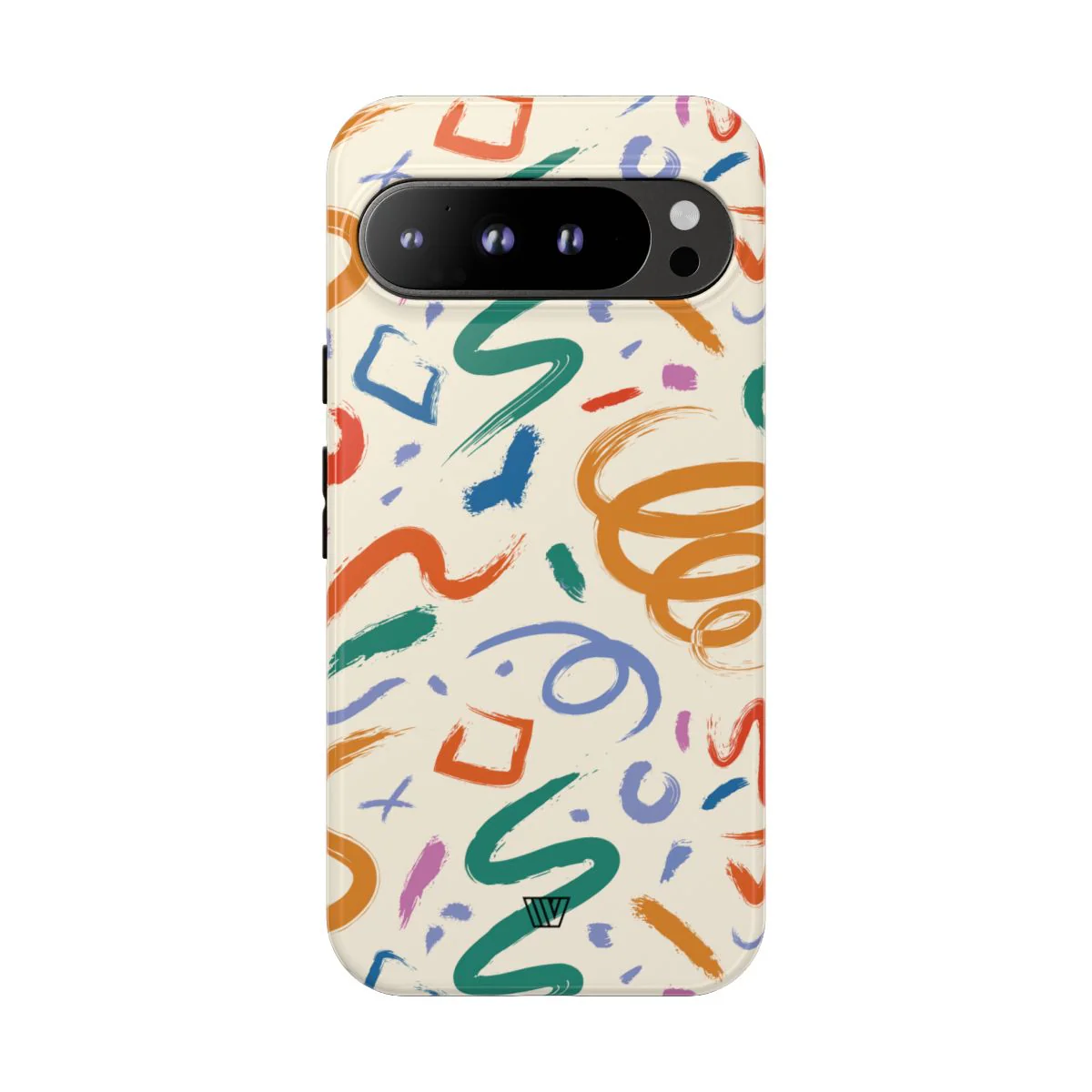 DOODLE BRUSH STROKES | Tough Phone Case - Image 96