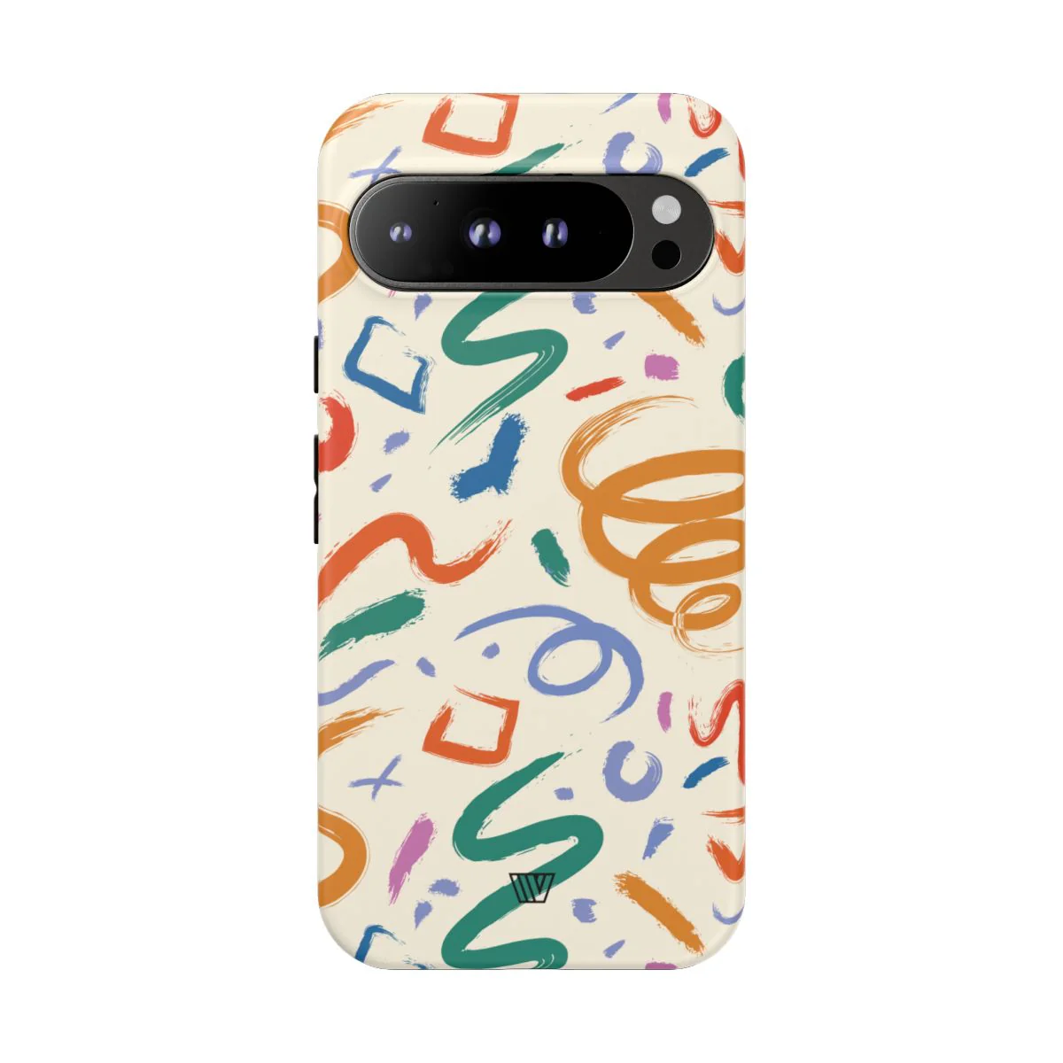 DOODLE BRUSH STROKES | Tough Phone Case - Image 97