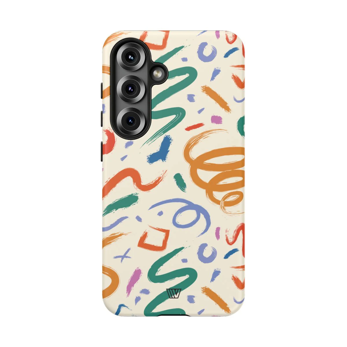 DOODLE BRUSH STROKES | Tough Phone Case - Image 99