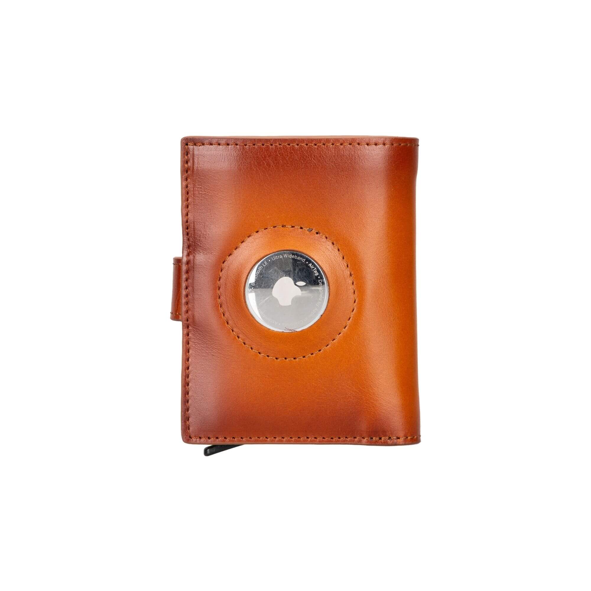Douglas Genuine Leather Pop-Up Wallet with AirTag Slot - RFID Blocking Cardholder - Image 2