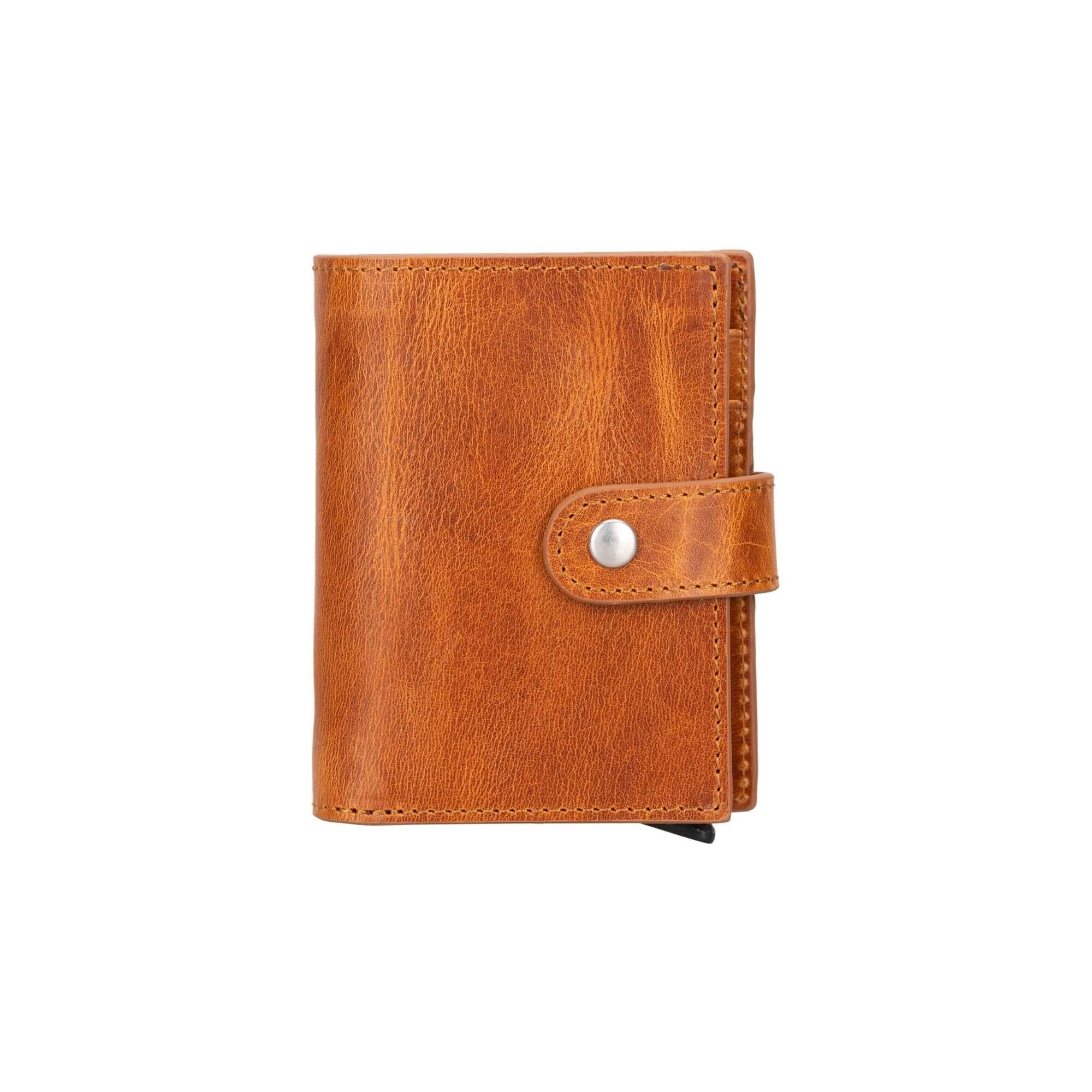Douglas Genuine Leather Pop-Up Wallet with AirTag Slot - RFID Blocking Cardholder - Image 21