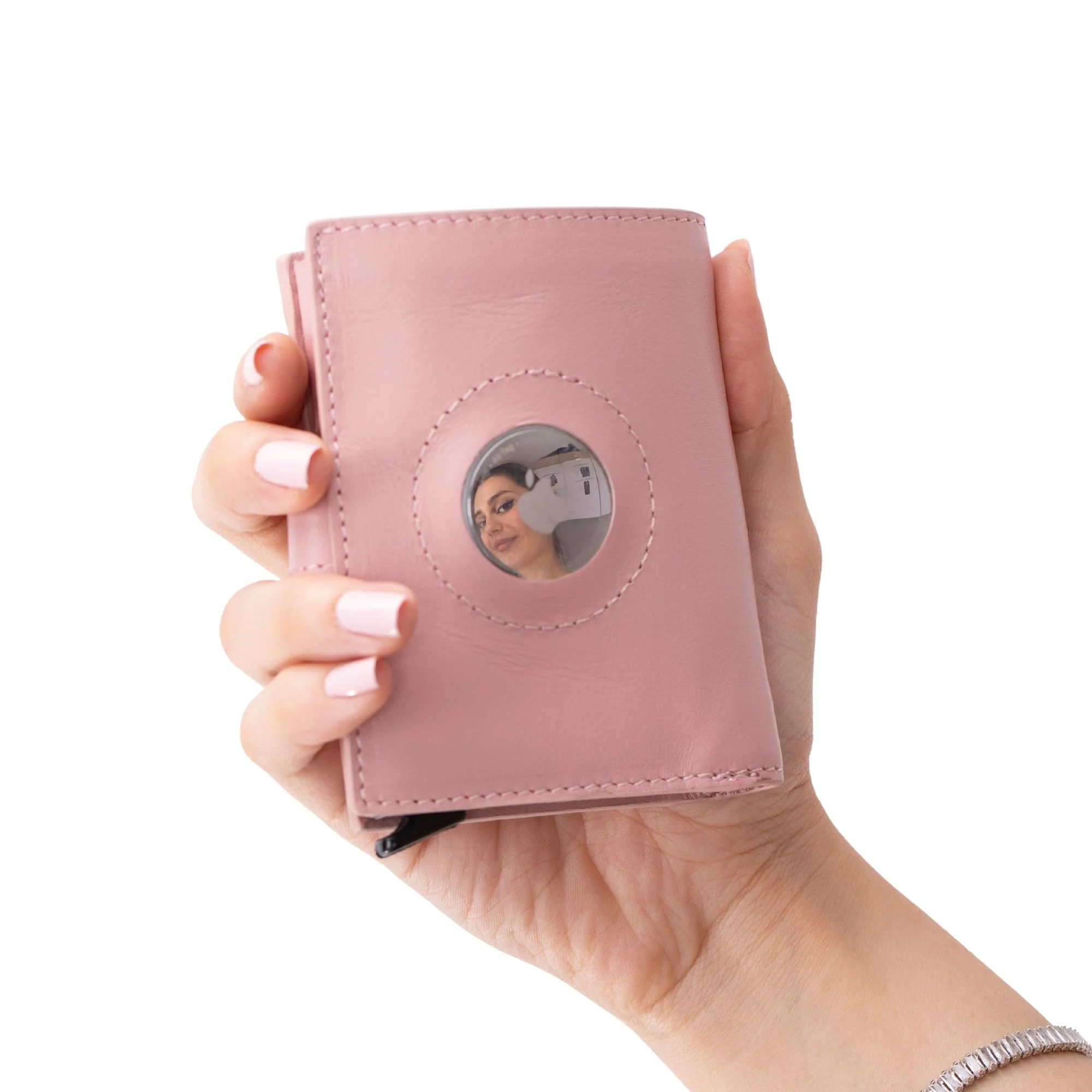 Douglas Genuine Leather Pop-Up Wallet with AirTag Slot - RFID Blocking Cardholder - Image 26
