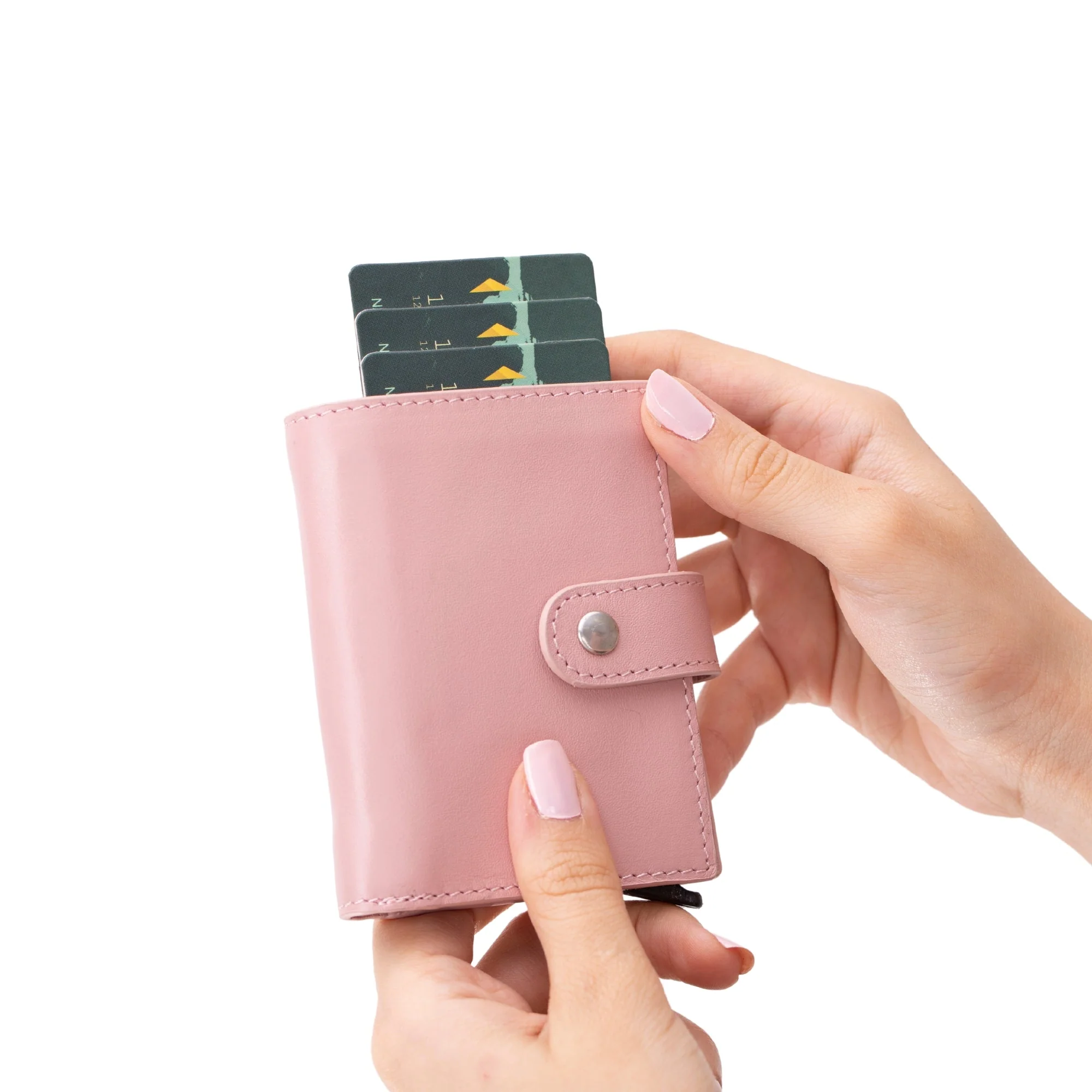 Douglas Genuine Leather Pop-Up Wallet with AirTag Slot - RFID Blocking Cardholder - Image 27