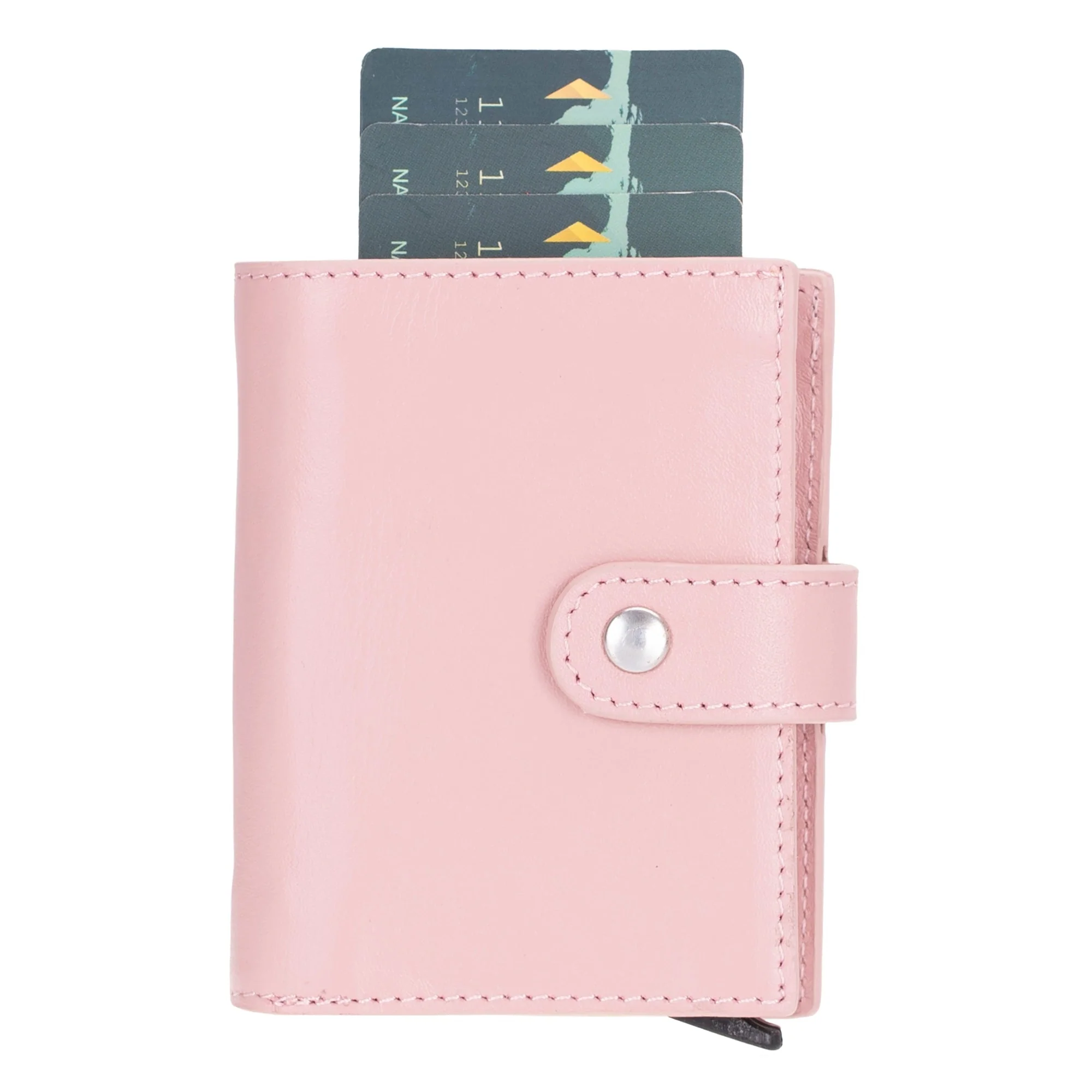 Douglas Genuine Leather Pop-Up Wallet with AirTag Slot - RFID Blocking Cardholder - Image 29