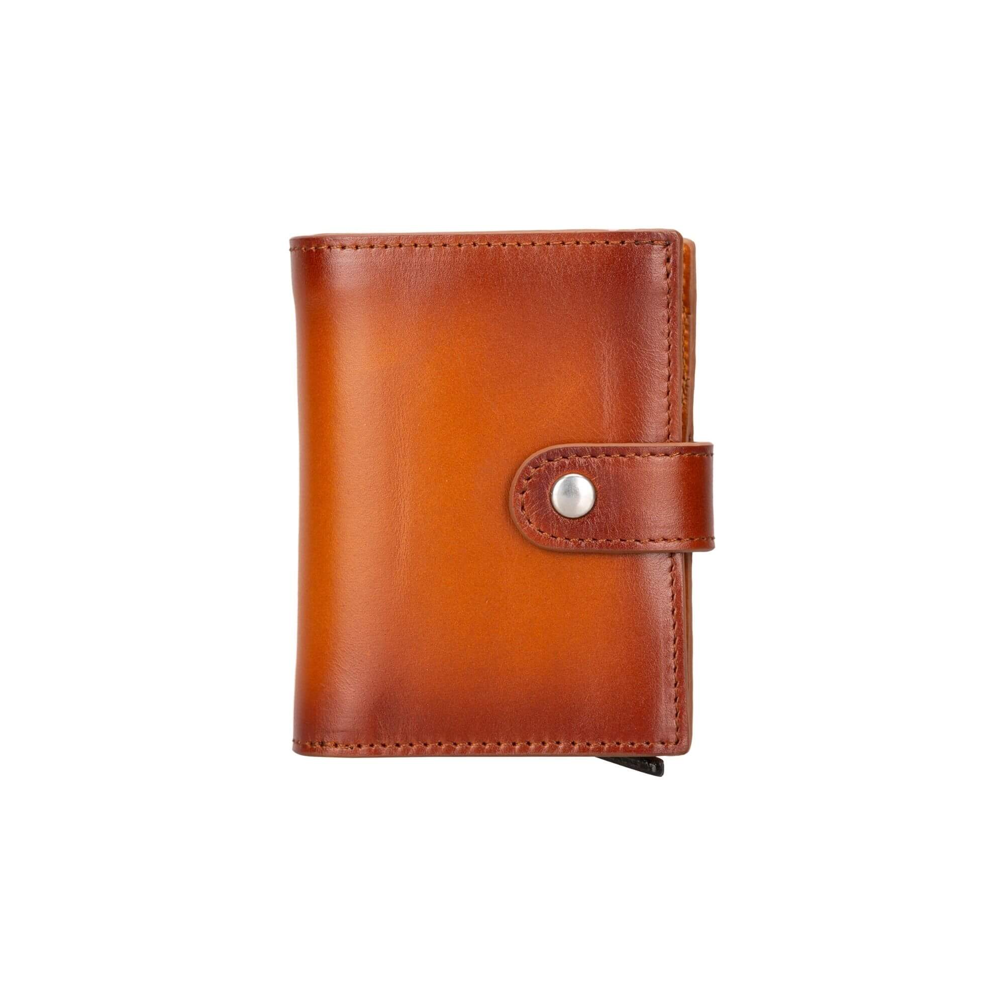 Douglas Genuine Leather Pop-Up Wallet with AirTag Slot - RFID Blocking Cardholder - Image 3