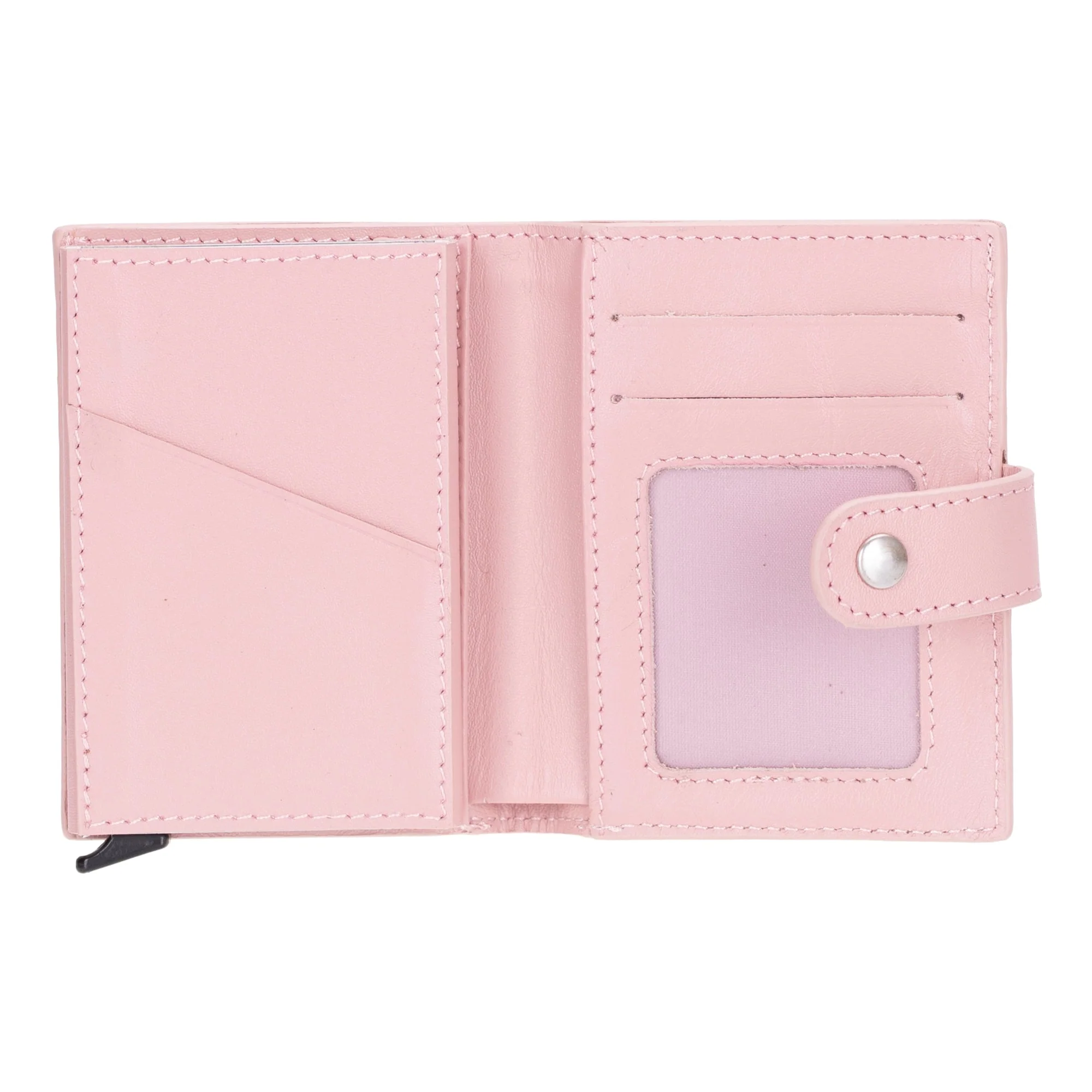 Douglas Genuine Leather Pop-Up Wallet with AirTag Slot - RFID Blocking Cardholder - Image 30