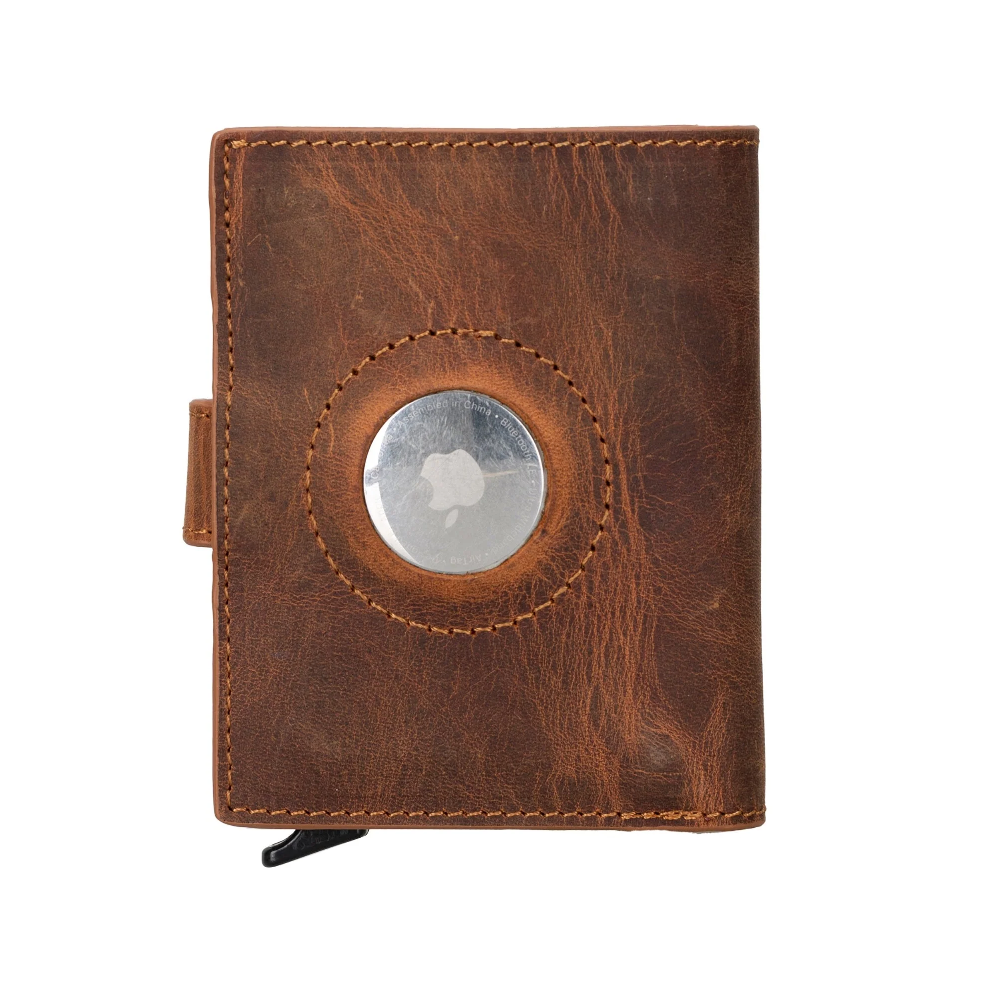 Douglas Genuine Leather Pop-Up Wallet with AirTag Slot - RFID Blocking Cardholder - Image 34