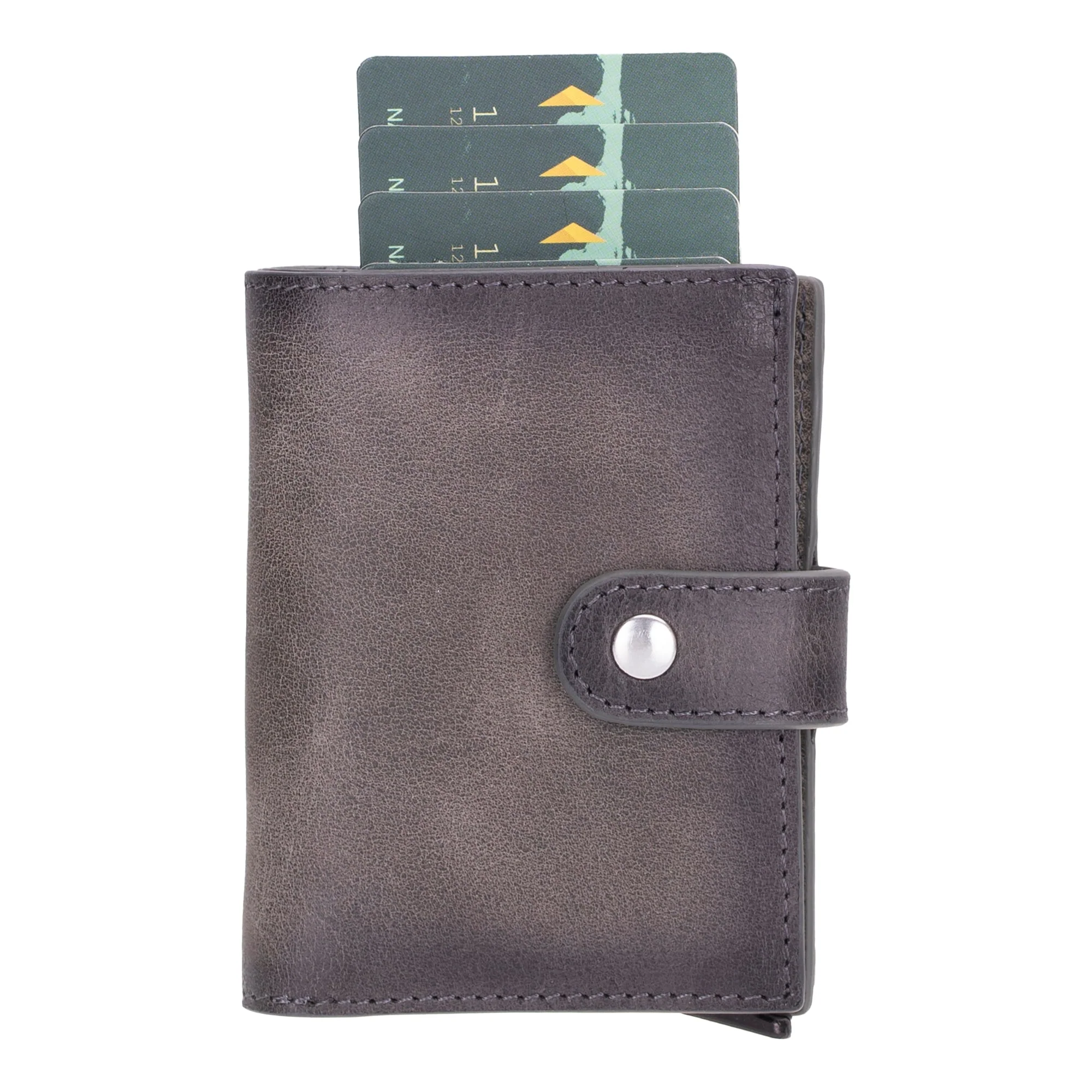 Douglas Genuine Leather Pop-Up Wallet with AirTag Slot - RFID Blocking Cardholder - Image 44