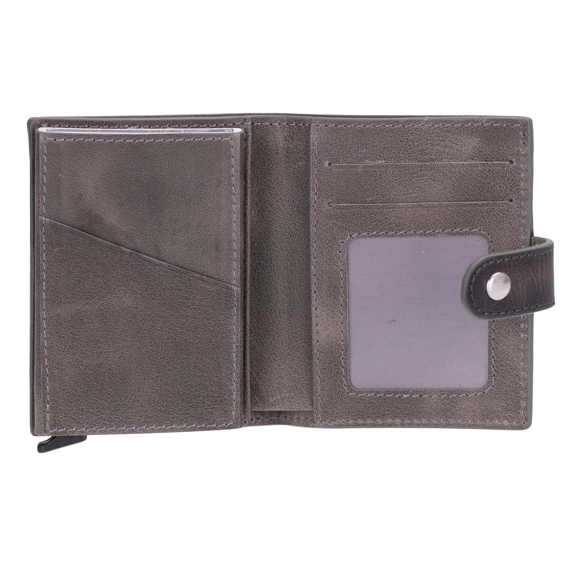 Douglas Genuine Leather Pop-Up Wallet with AirTag Slot - RFID Blocking Cardholder - Image 45