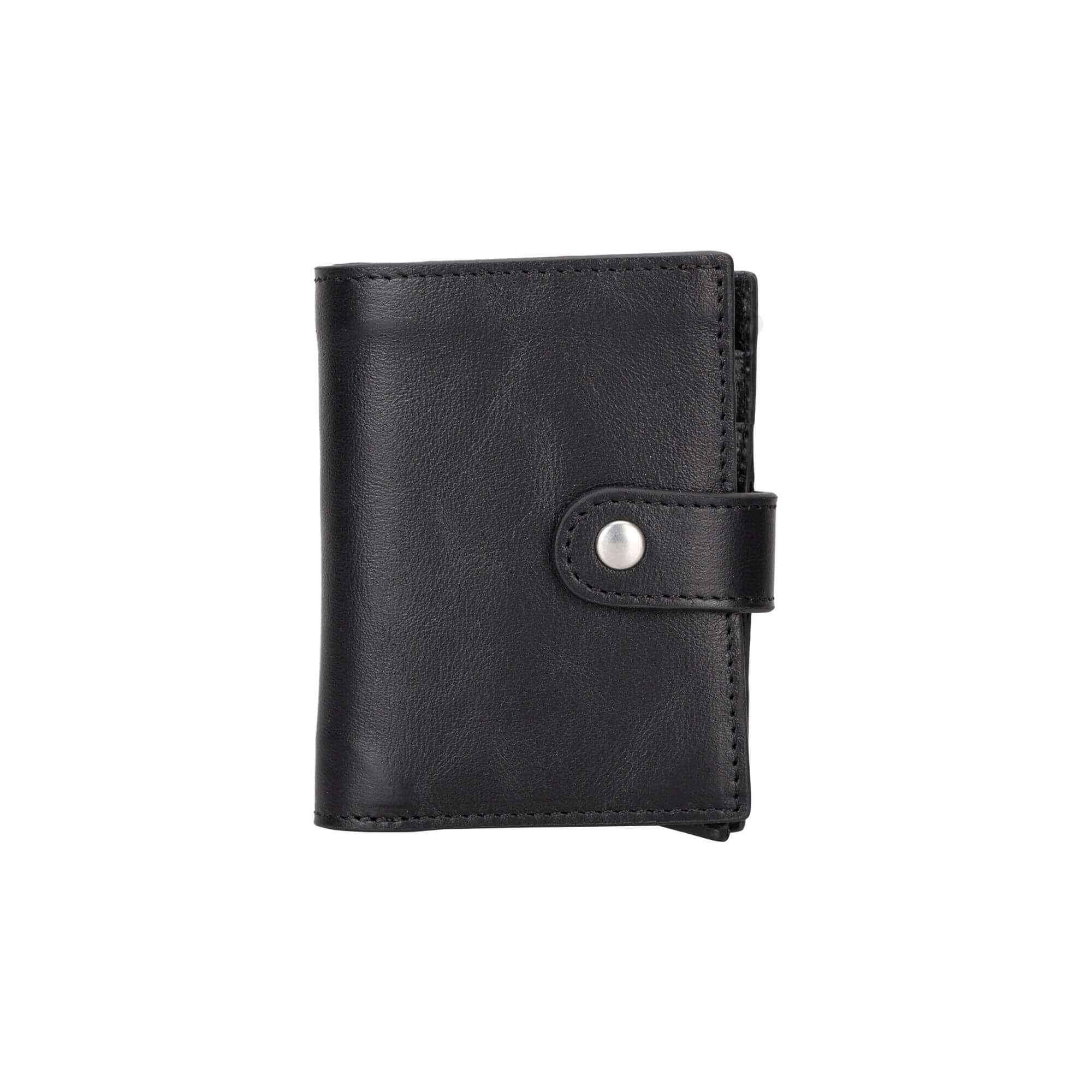 Douglas Genuine Leather Pop-Up Wallet with AirTag Slot - RFID Blocking Cardholder - Image 9