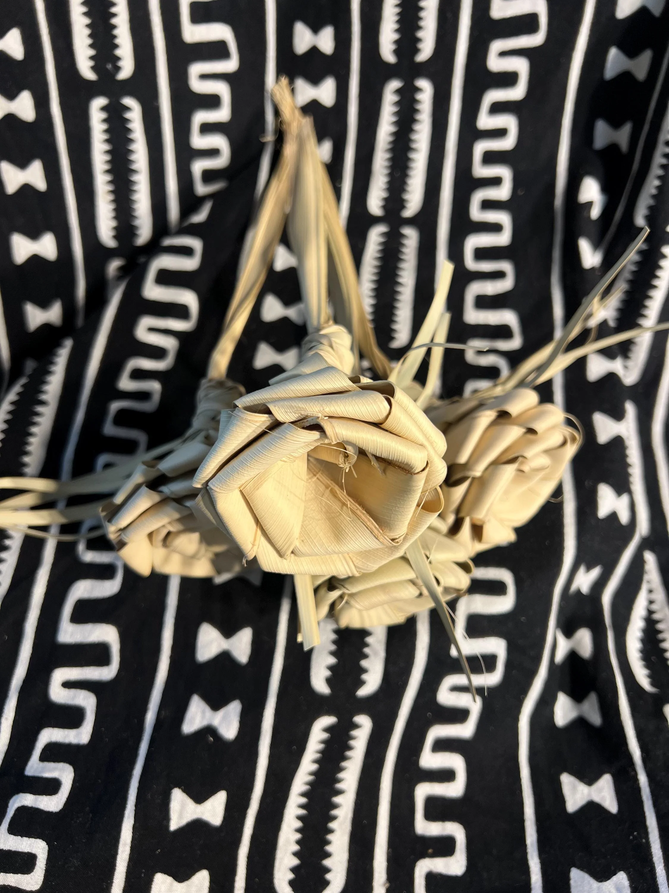 Dried Palmetto Roses (4) Charleston Roses Sweetgrass Roses Forever Roses - Image 2