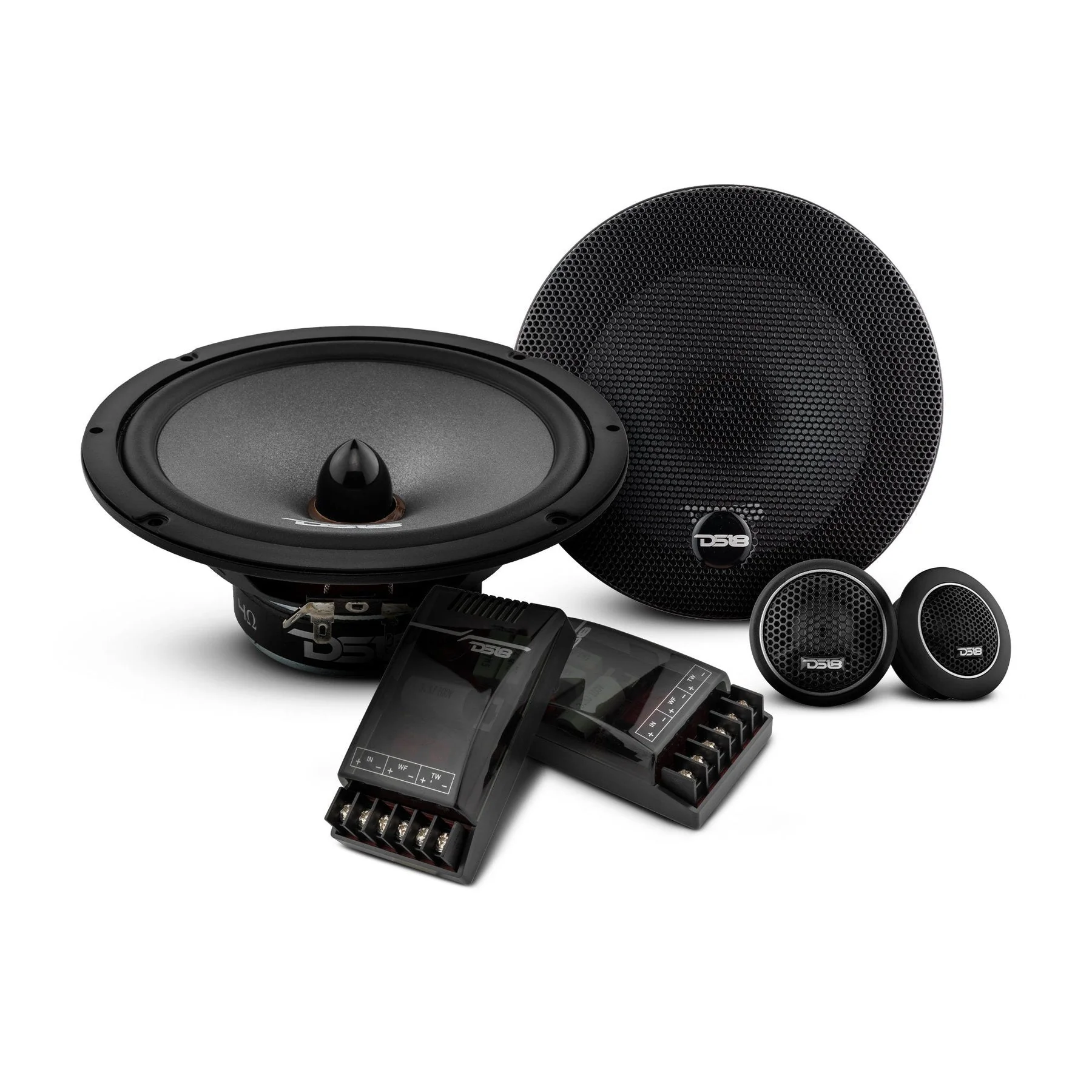 DS18 2008-2021 Honda CR-V  Front and Back Doors Speakers Best Upgrade/Replacement Package 1800 Watts - Image 2