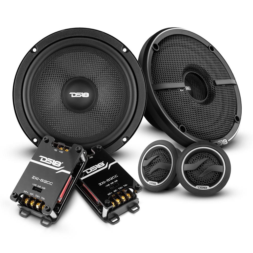 DS18 2012-2021 RAM 1500 Crew and Quad Cab Front and Back Doors Speakers Better Upgrade/Replacement Package 1600 Watts - Image 2