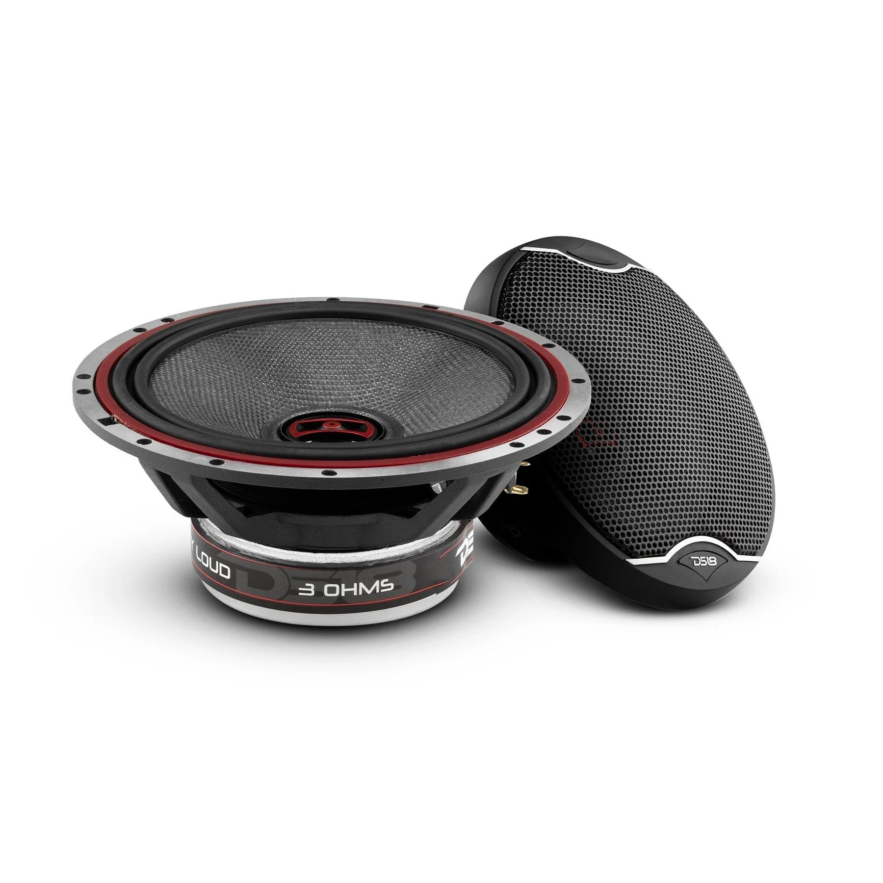 DS18 2016-2021 Chevy Silverado 2500 HD Crew and Extended Cab Front and Back Doors Speakers Better Upgrade/Replacement Package 1800 Watts - Image 3