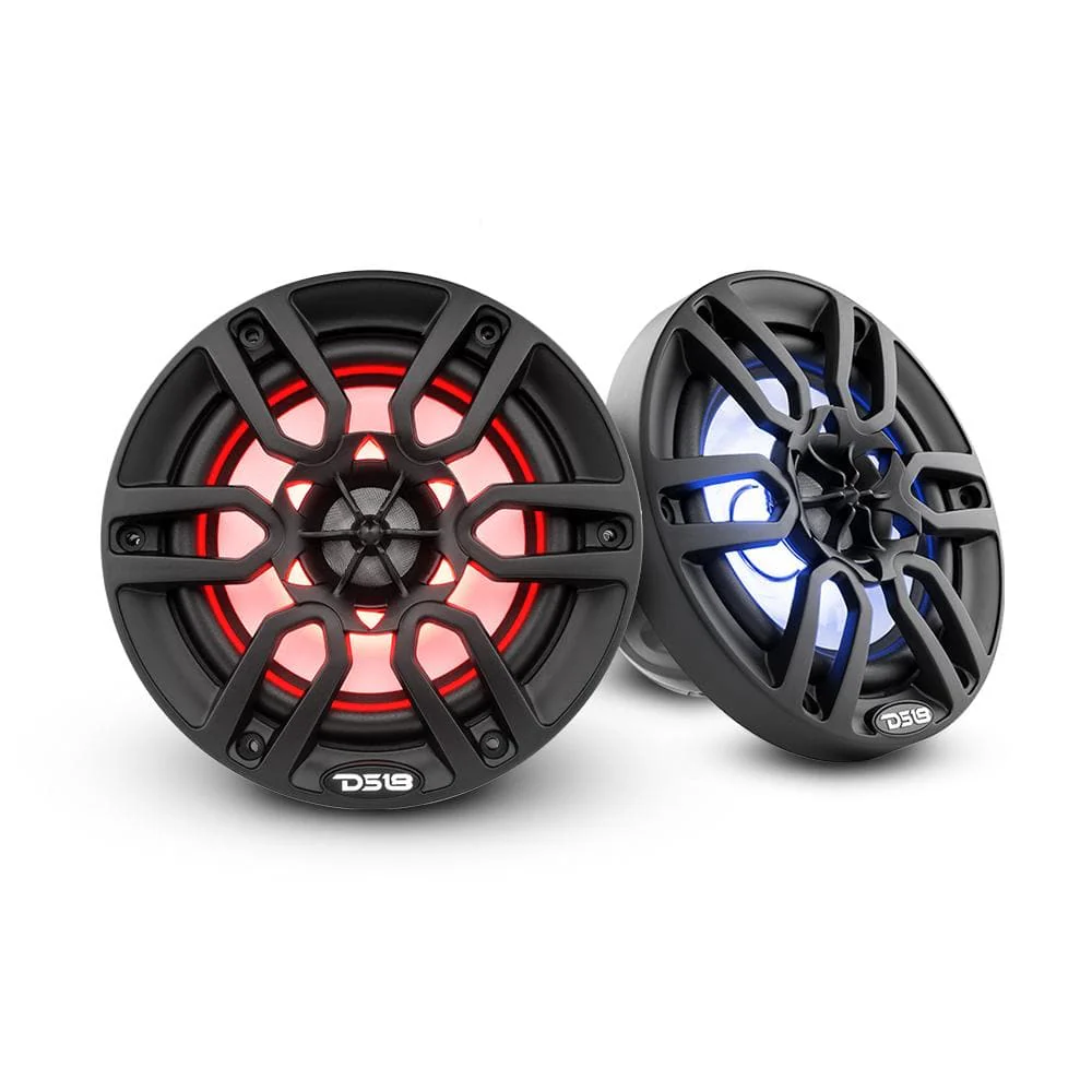 DS18 Best Marine Stereo Subwoofer Package  1 x 10” Subwoofer | 2 x 6.5” Speaker Tower | 2 x 6.5” Marine Speaker | 1 x 5 Ch Amplifier | 1 x MOFCKIT4 and 1 x LED-BTC - Image 3