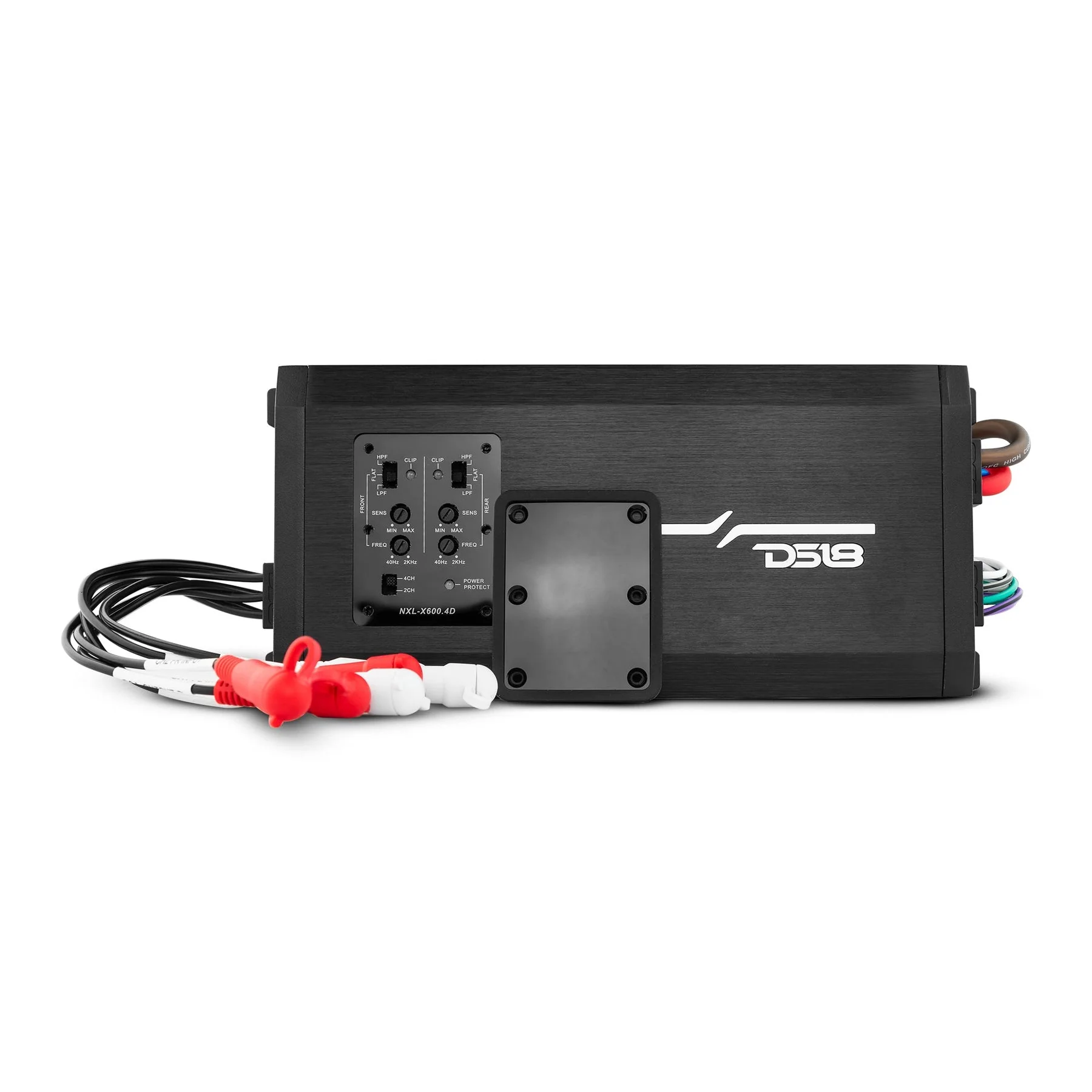 DS18 Better Marine Stereo Package 2 x 8” Speaker Tower | 1 x 2 Ch Amplifier | 1 x MOFCKIT8 and 1 x LED-BTC - Image 3