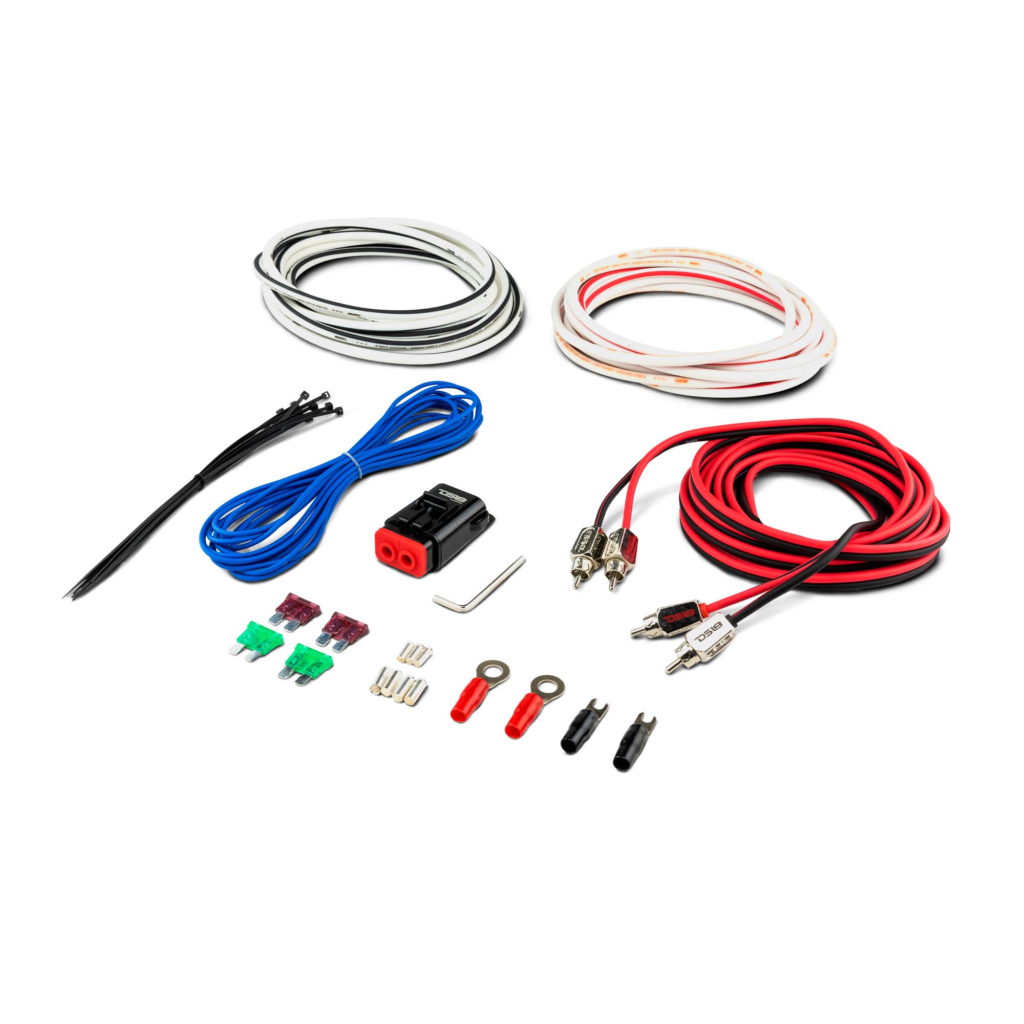 DS18 Better Marine Stereo Package 2 x 8” Speaker Tower | 1 x 2 Ch Amplifier | 1 x MOFCKIT8 and 1 x LED-BTC - Image 5