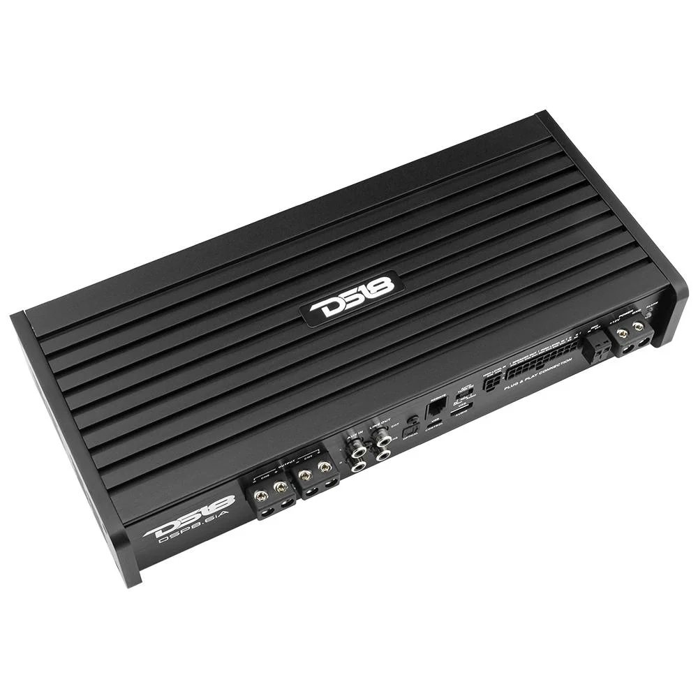 DS18 DSP8.6iA 6-Channel Car Amplifier with 8-Channel Digital Sound Processor - Image 2