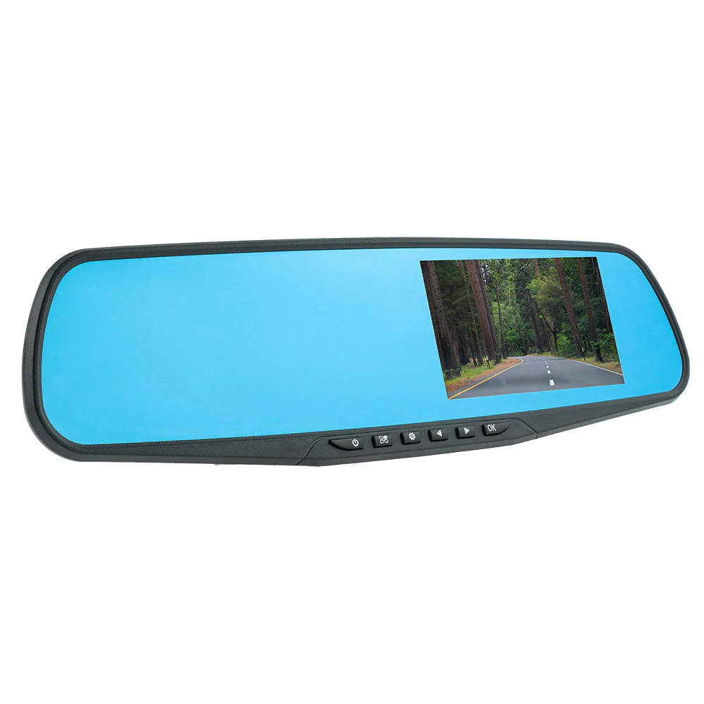 DS18 EAGLE2IN1 Rearview Mirror with 4.3" HD LCD Display Built-In 1080P Dash Cam Recorder, Reverse Camera with Parking Sensor - Image 2