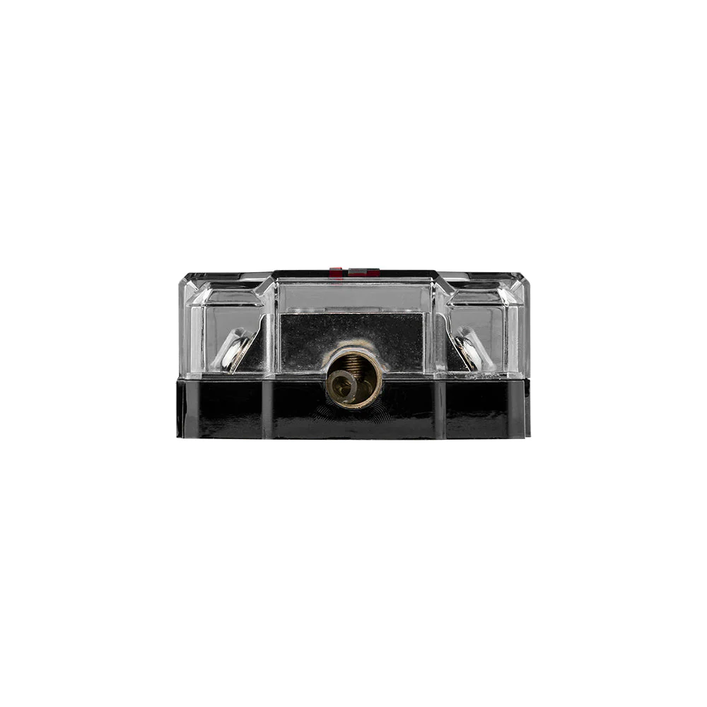 DS18 FDG1224AFS-80A ANL Fuse Holder and Distribution Block 0GA In - 2x4GA Out with Voltmeter - Image 3