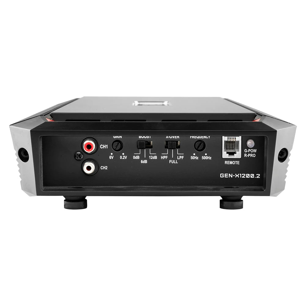 DS18 GEN-X1200.2 Full-Range Class AB 2-Channel Amplifier 1200 Watts - Image 3