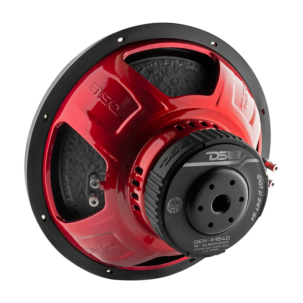 DS18 GEN-X154D 15" Car Subwoofer 1000 Watts 4-Ohm DVC - Image 3