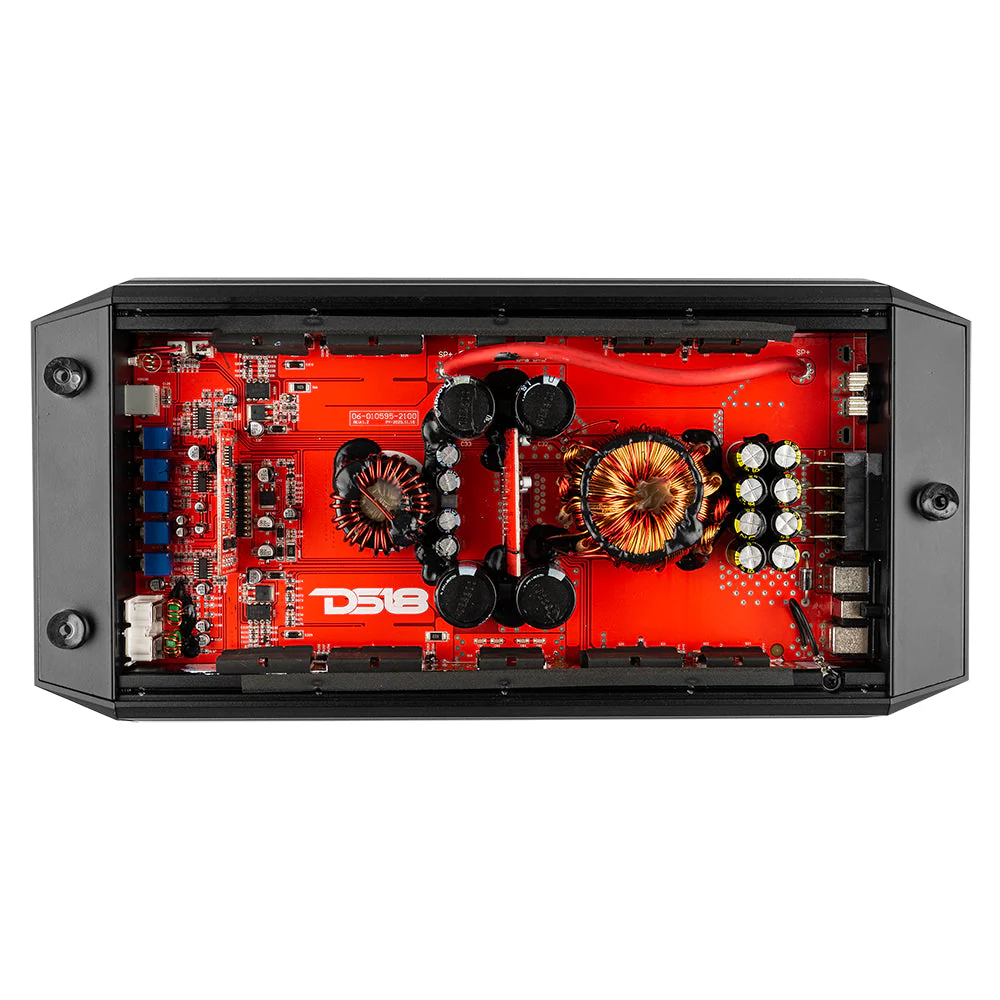 DS18 GEN-X3000.1D Class D 1-Channel Monoblock Amplifier 3000 Watts - Image 2