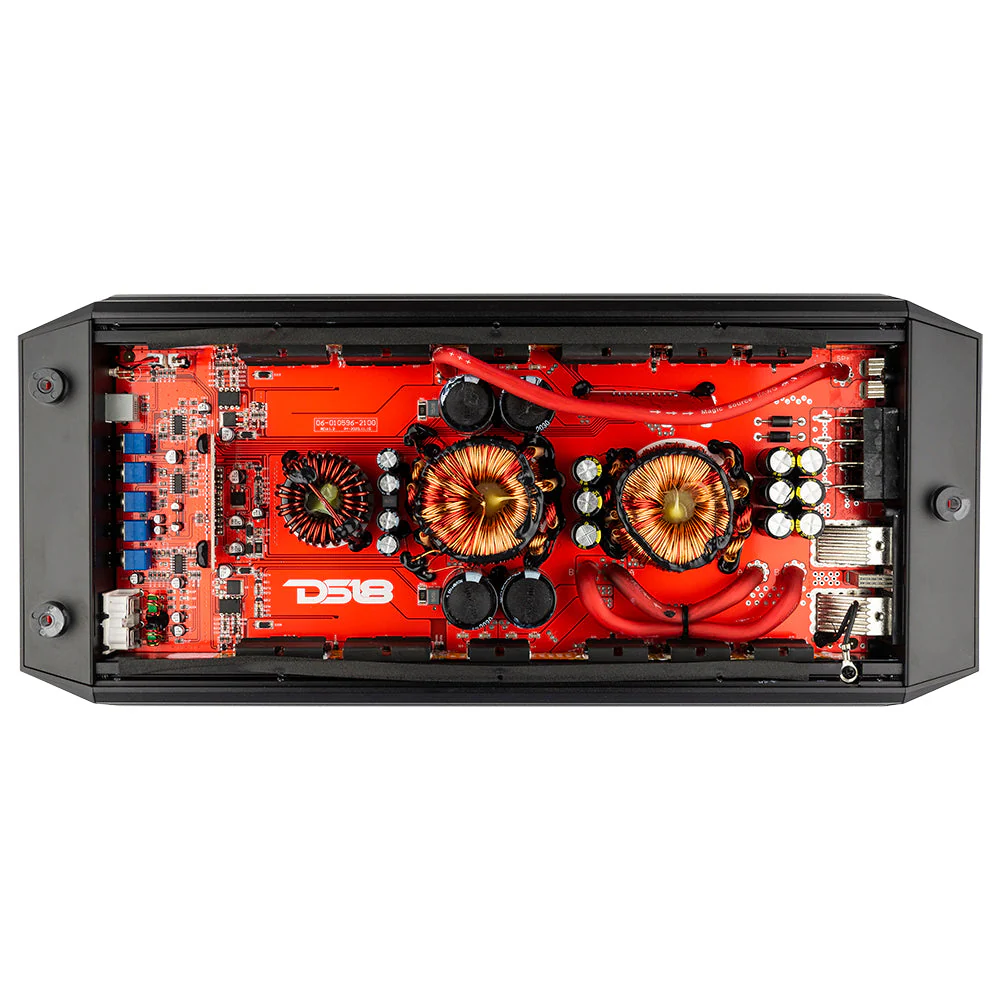 DS18 GEN-X4500.1D Class D 1-Channel Monoblock Amplifier 4500 Watts - Image 2