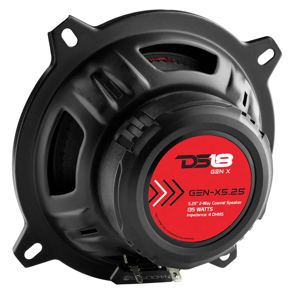 DS18 GEN-X5.25 5.25" 2-Way Coaxial Car Speaker 135 Watts 4-Ohm - Image 5