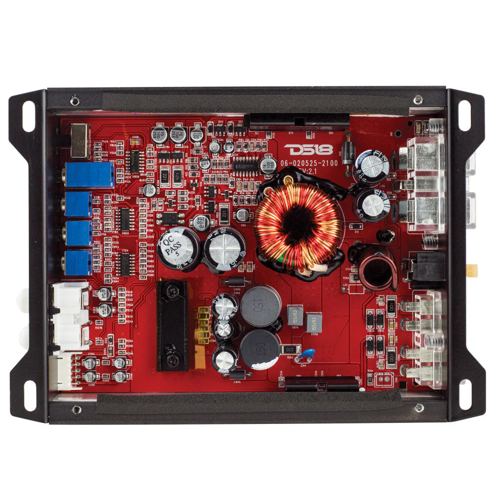 DS18 Golf Cart Package - 2 x 6.5” Marine Speakers +1 x 2 Ch Amp +1 x AMPKIT8 +1 x ENSBTRC-SQ, BLACK or WHITE. - Image 8