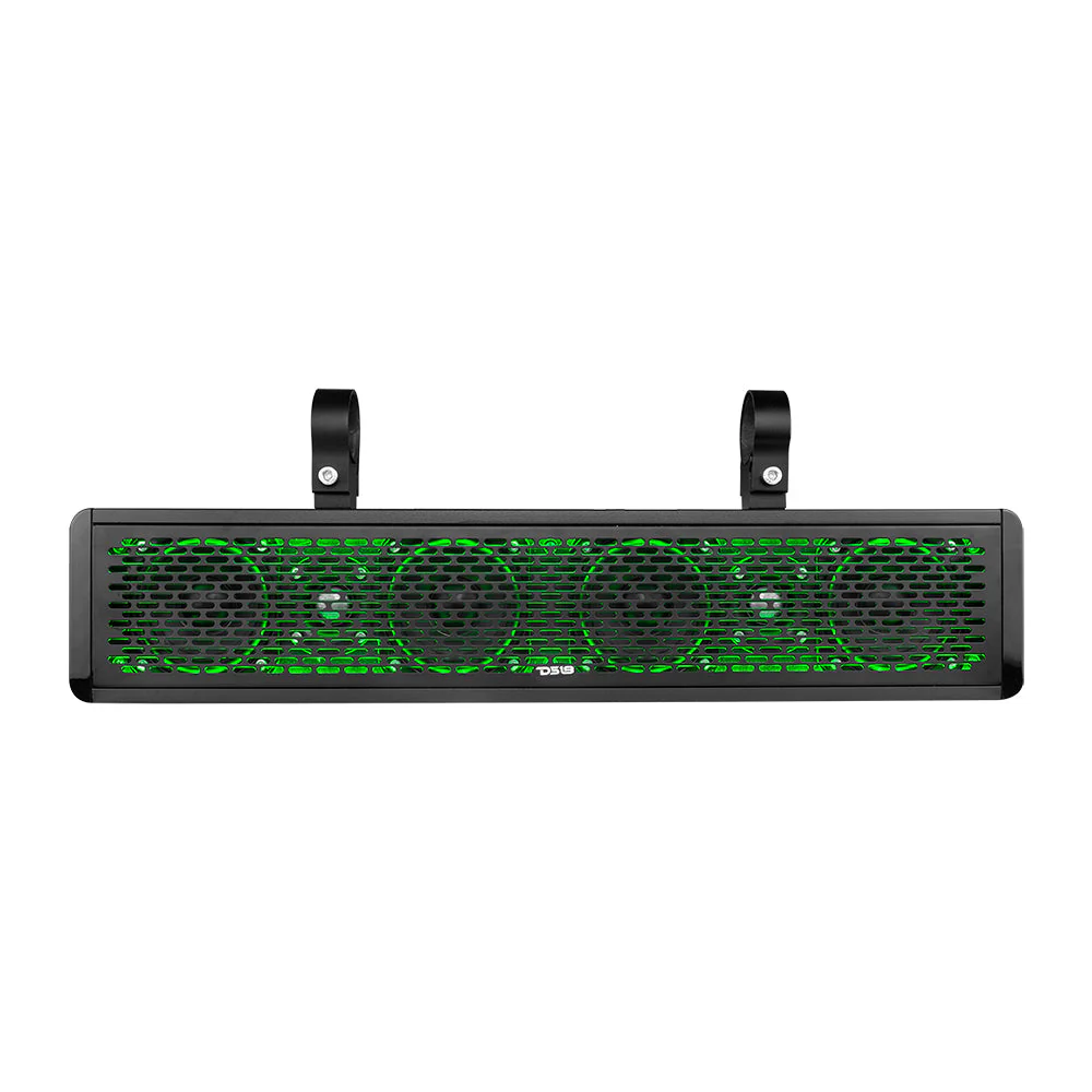 DS18 HYDRO SBAR25 25" Marine Water Resistant Sound Bar Speaker System RGB LED Lights 6 Speakers 600 Watts - Image 2